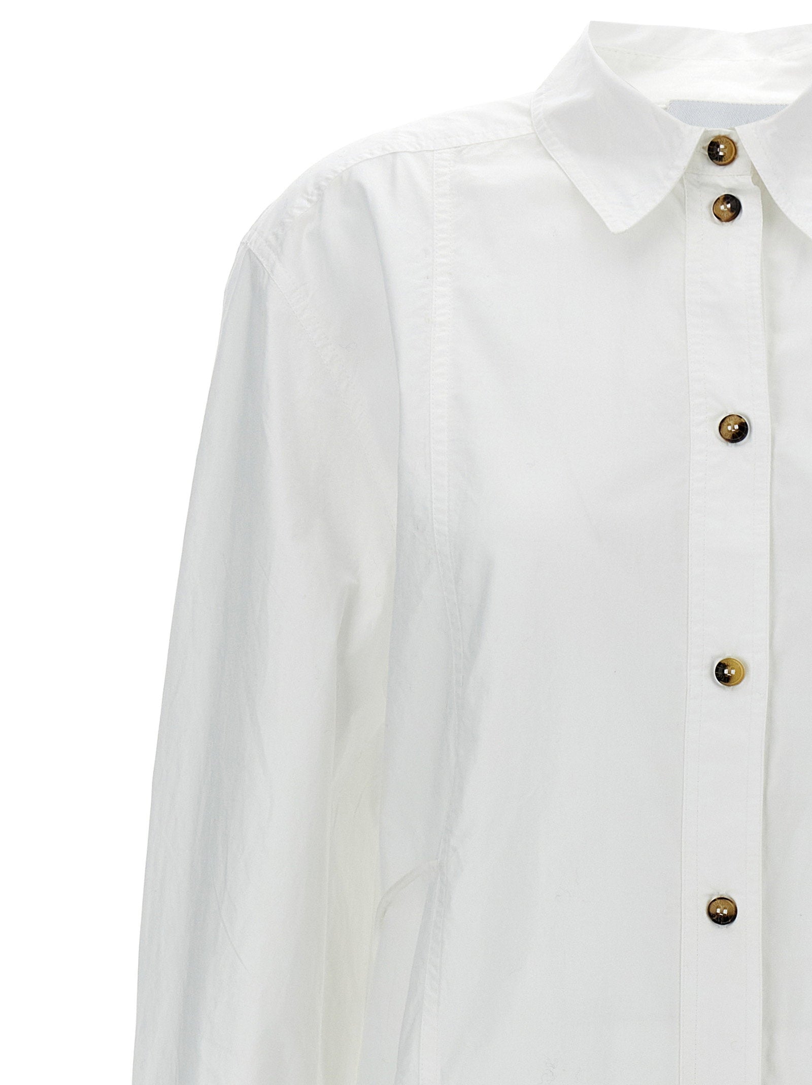 Ganni Women's Lace-Up Shirt