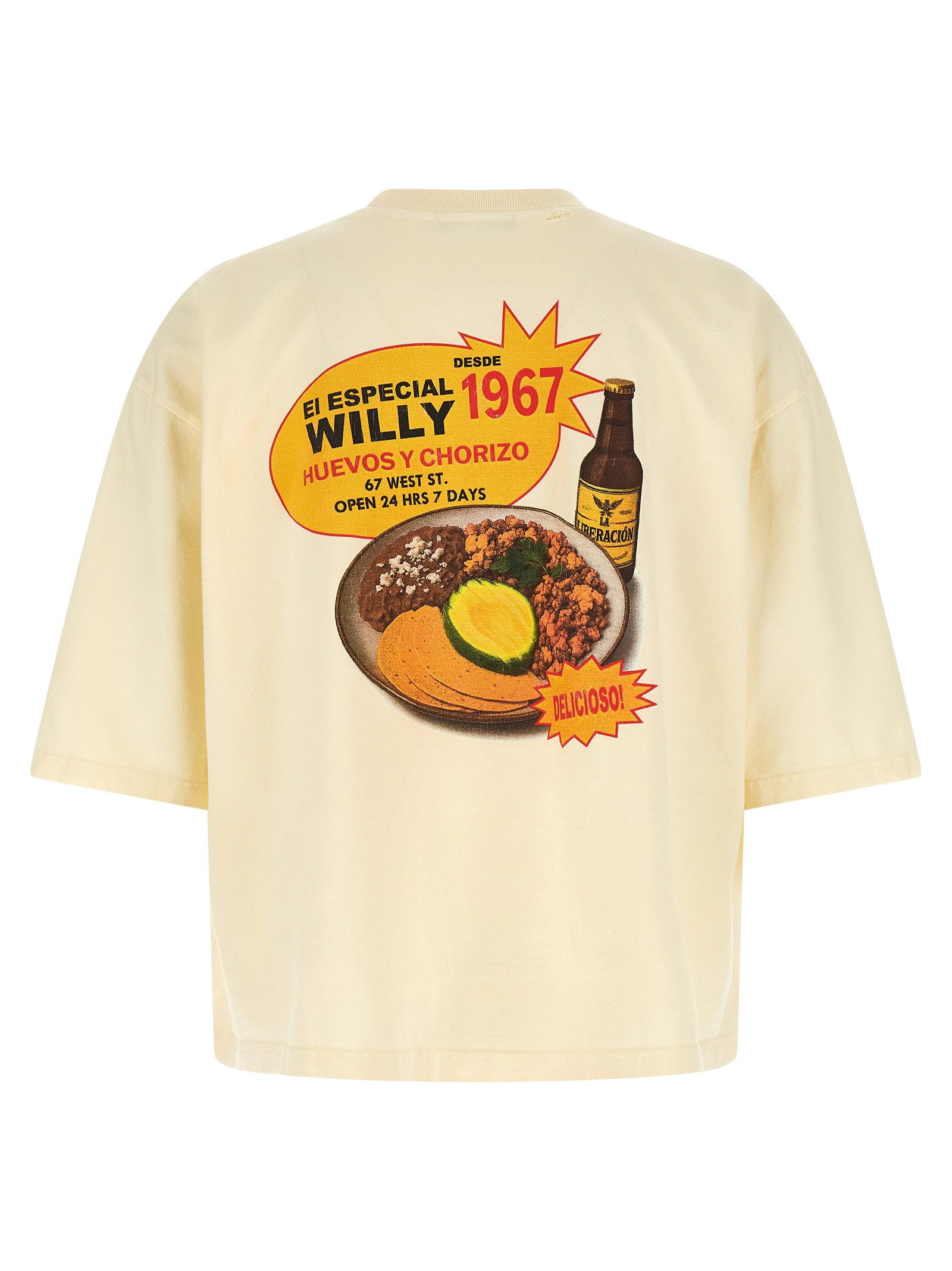Willy Chavarria Men's Willys Taco Shop - Buffalo T-Shirt