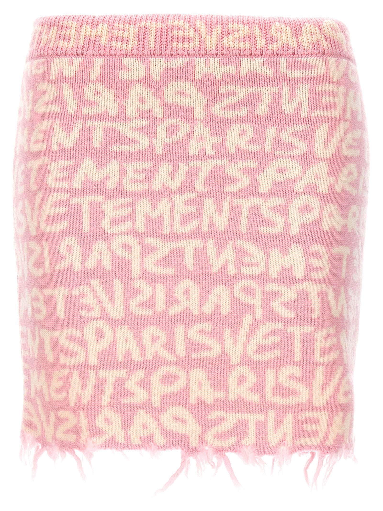 Vetements Women's Graffiti Monogram Skirt