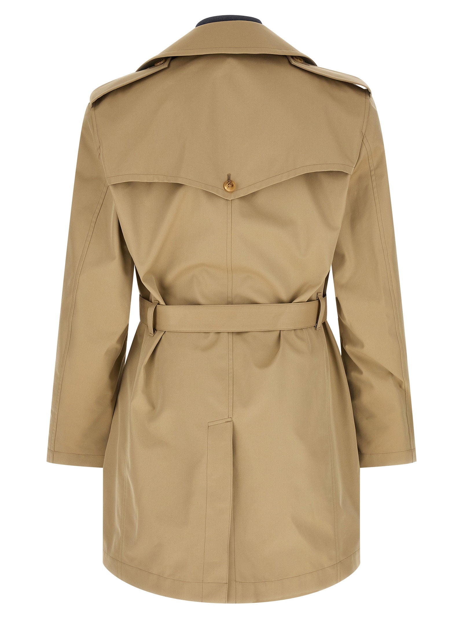 Junya Watanabe Men's Denim Insert Trench Coat