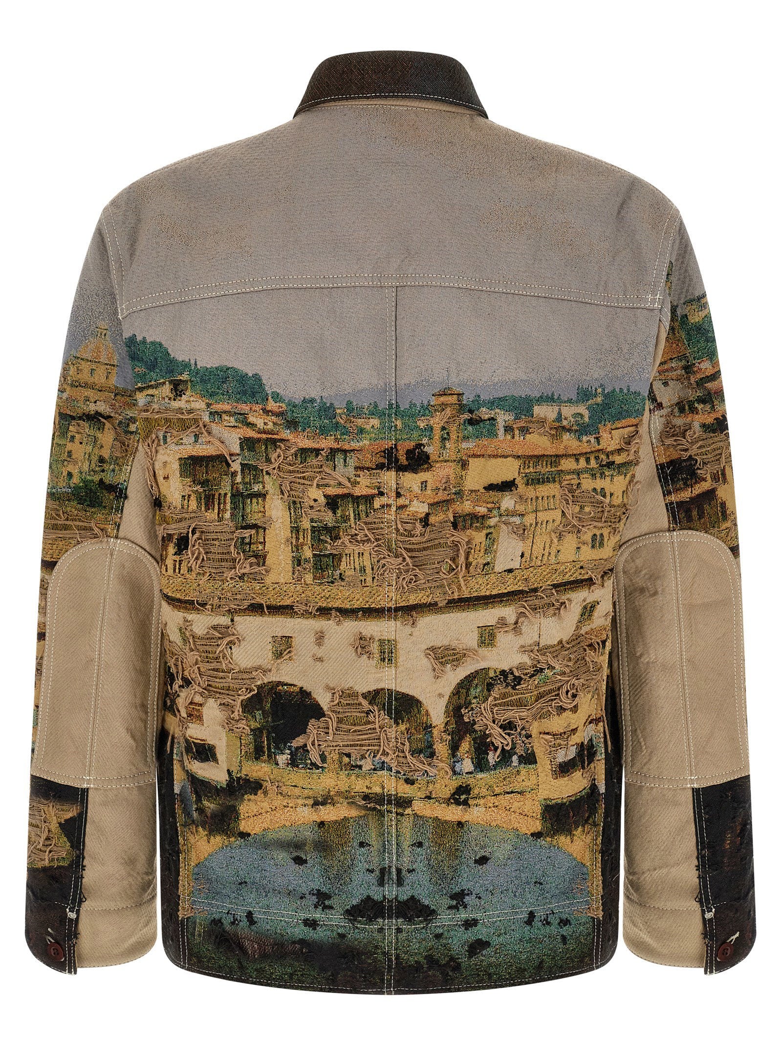Junya Watanabe Men's Jacquard Square Jacket