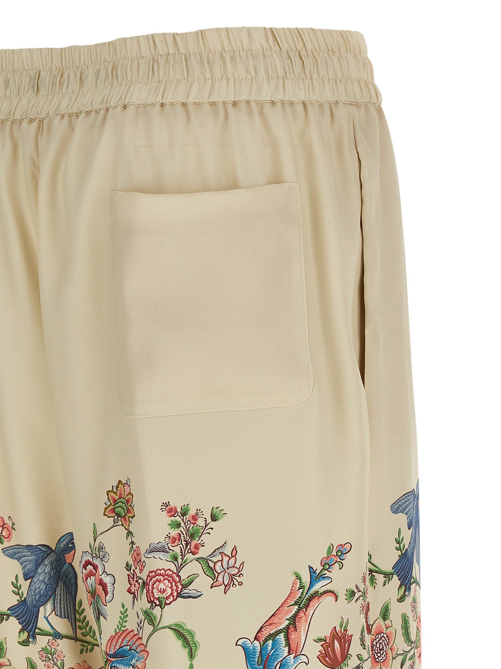 Etro Women's Flora And Fauna Printed Trousers