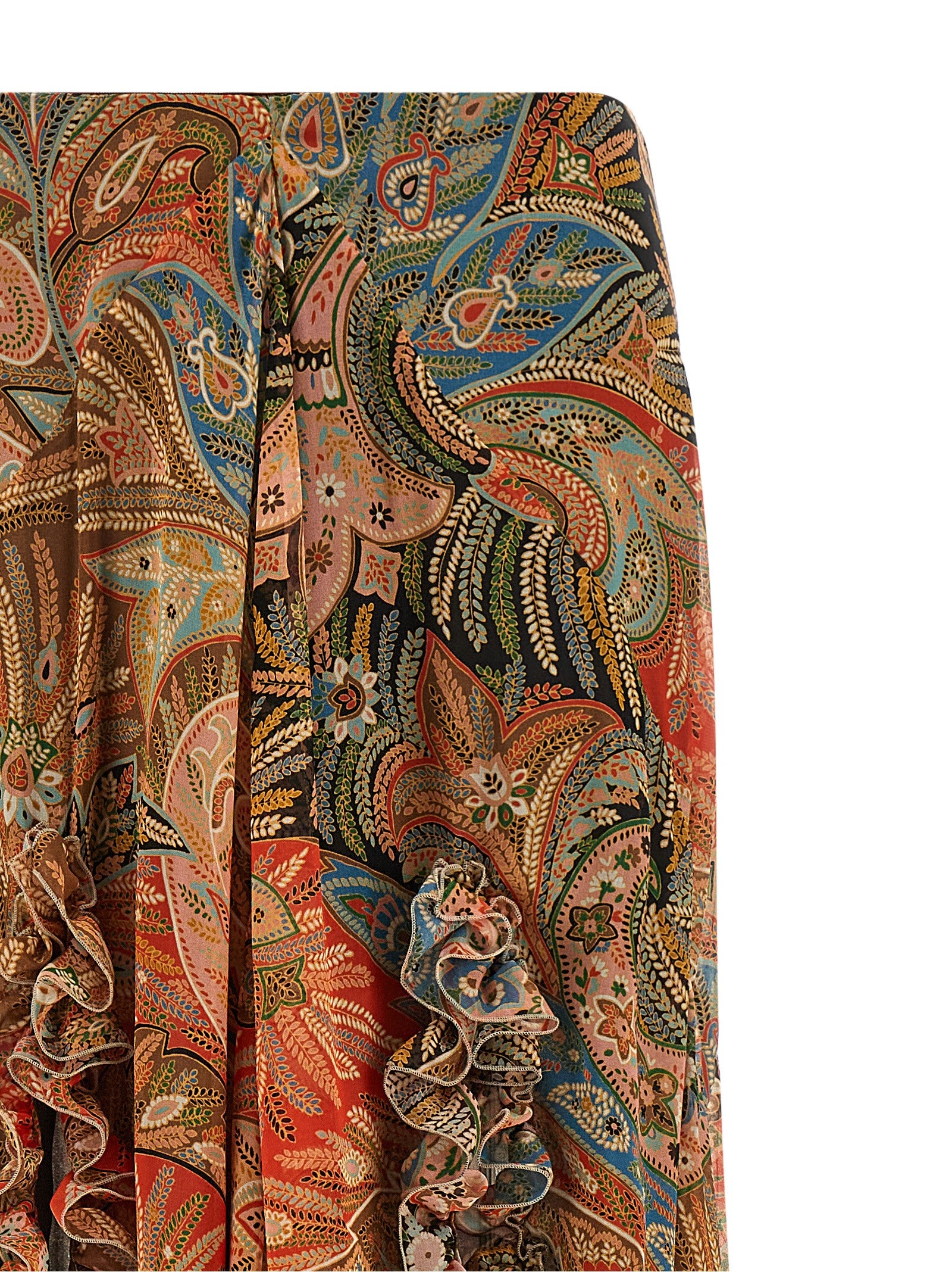 Etro Women's Paisley Foliage Skirt