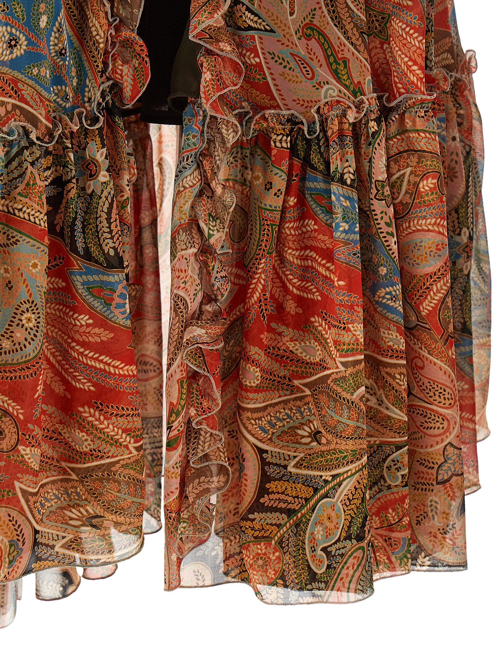 Etro Women's Paisley Foliage Skirt