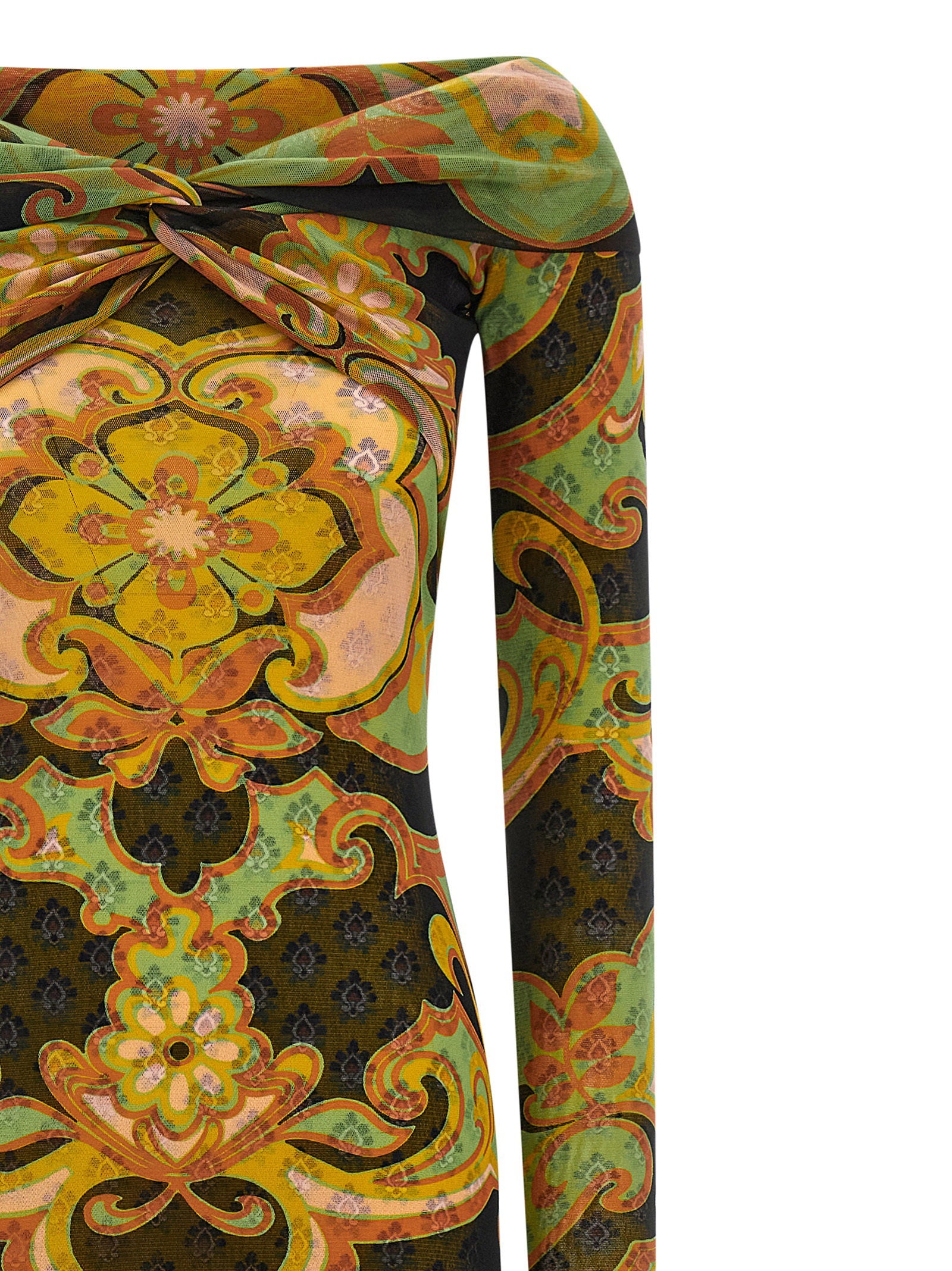 Etro Women's Asymmetric Double Layer Dress