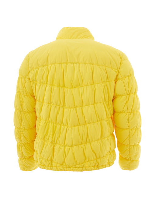Woolrich Elegant Yellow Quilted Lightweight Men's Jacket