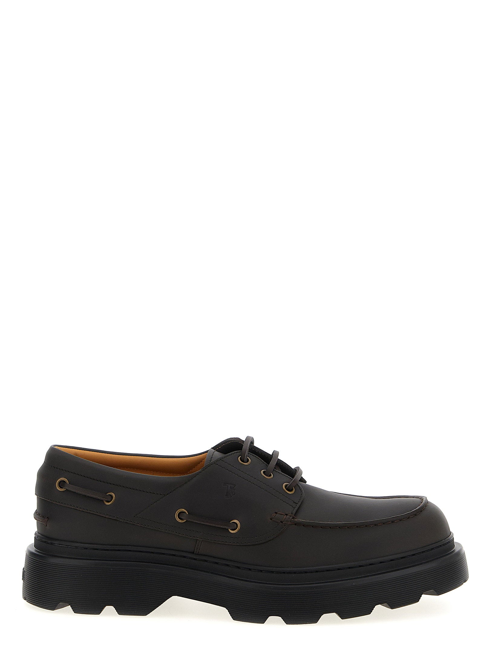 Tod's Men's Leather Boat Shoe