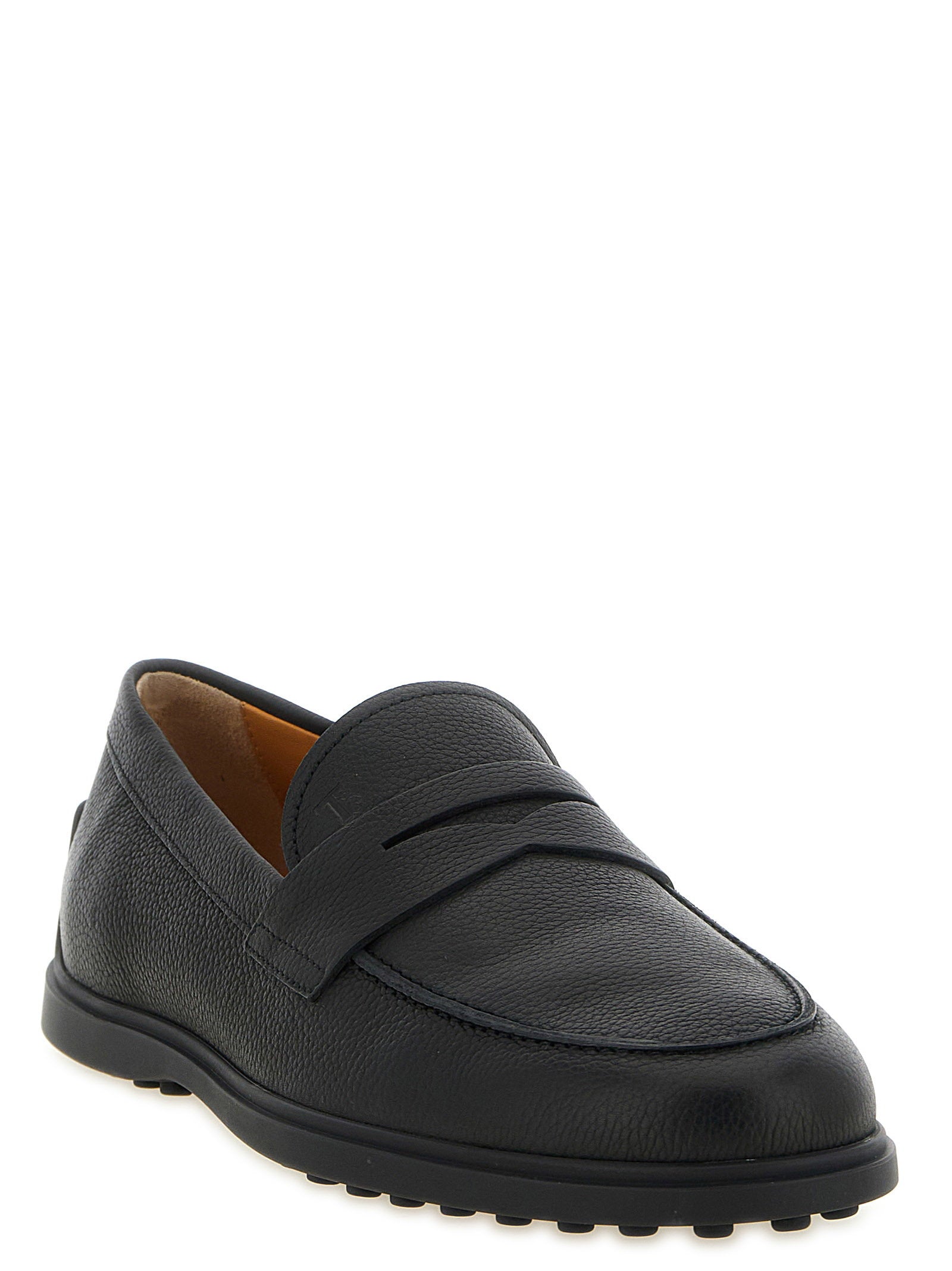 Tod's Men's Hammered Leather Loafers