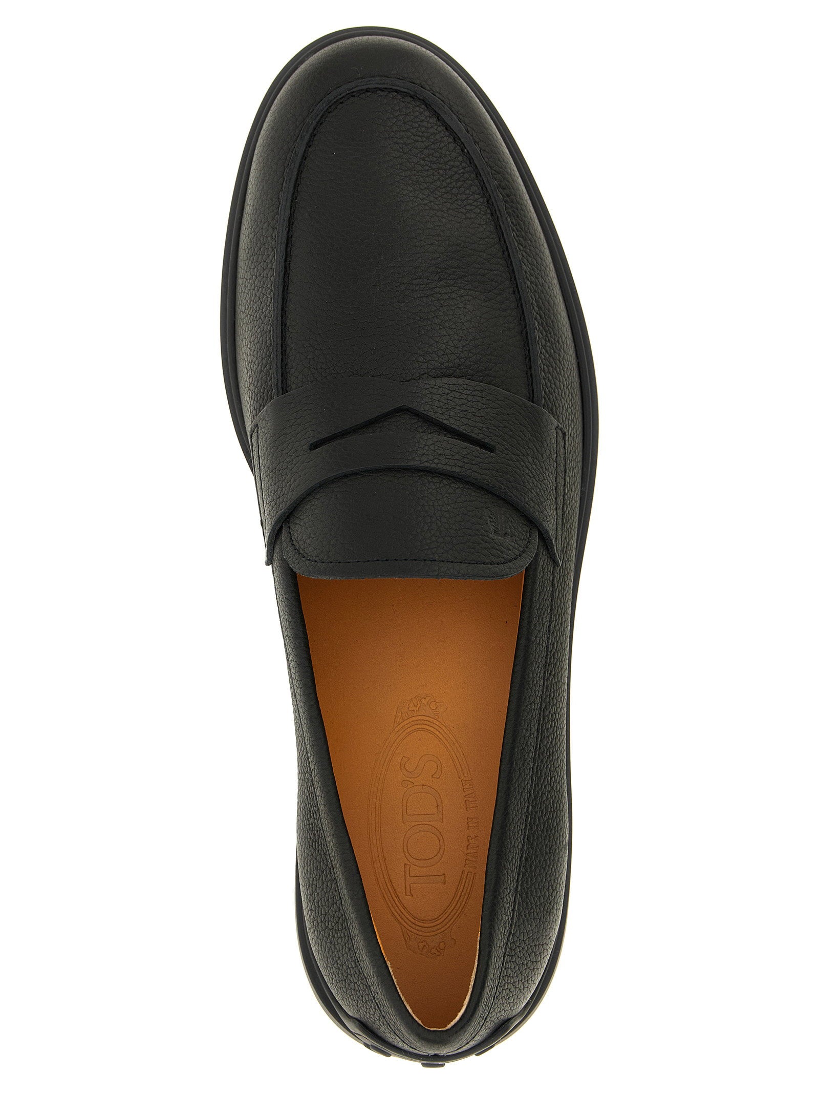 Tod's Men's Hammered Leather Loafers