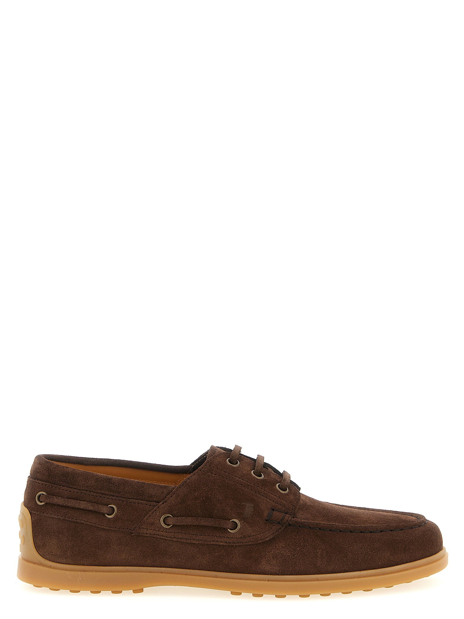 Tod's Men's Suede Boat Shoe