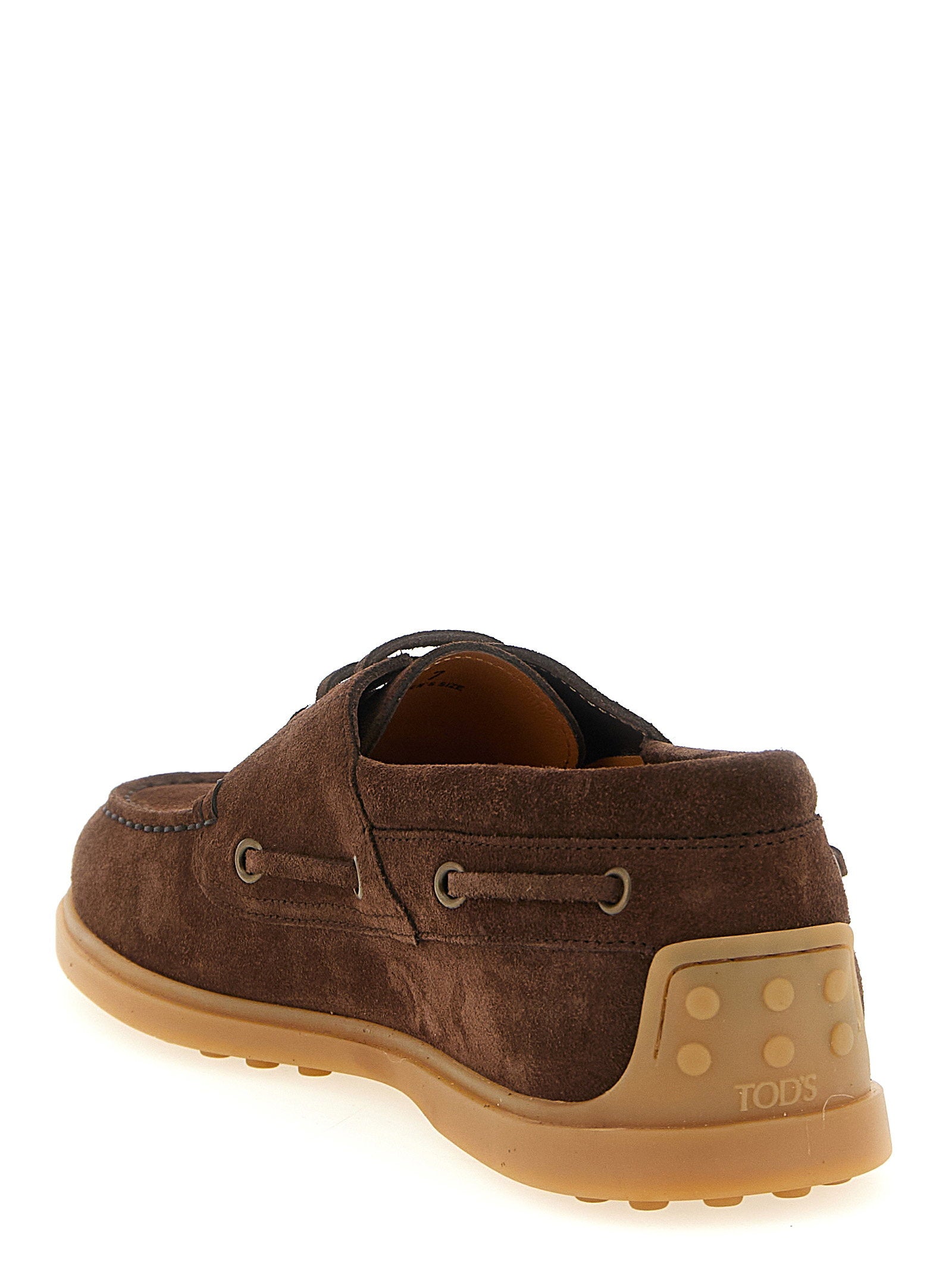 Tod's Men's Suede Boat Shoe