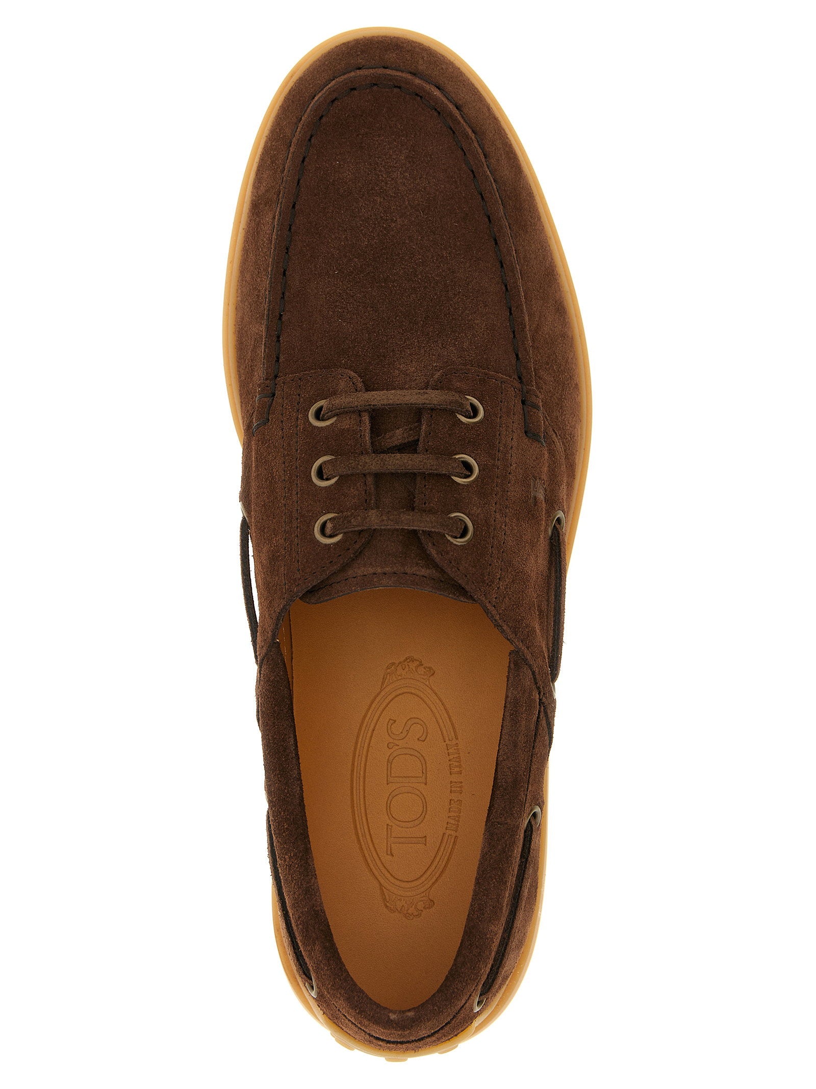 Tod's Men's Suede Boat Shoe