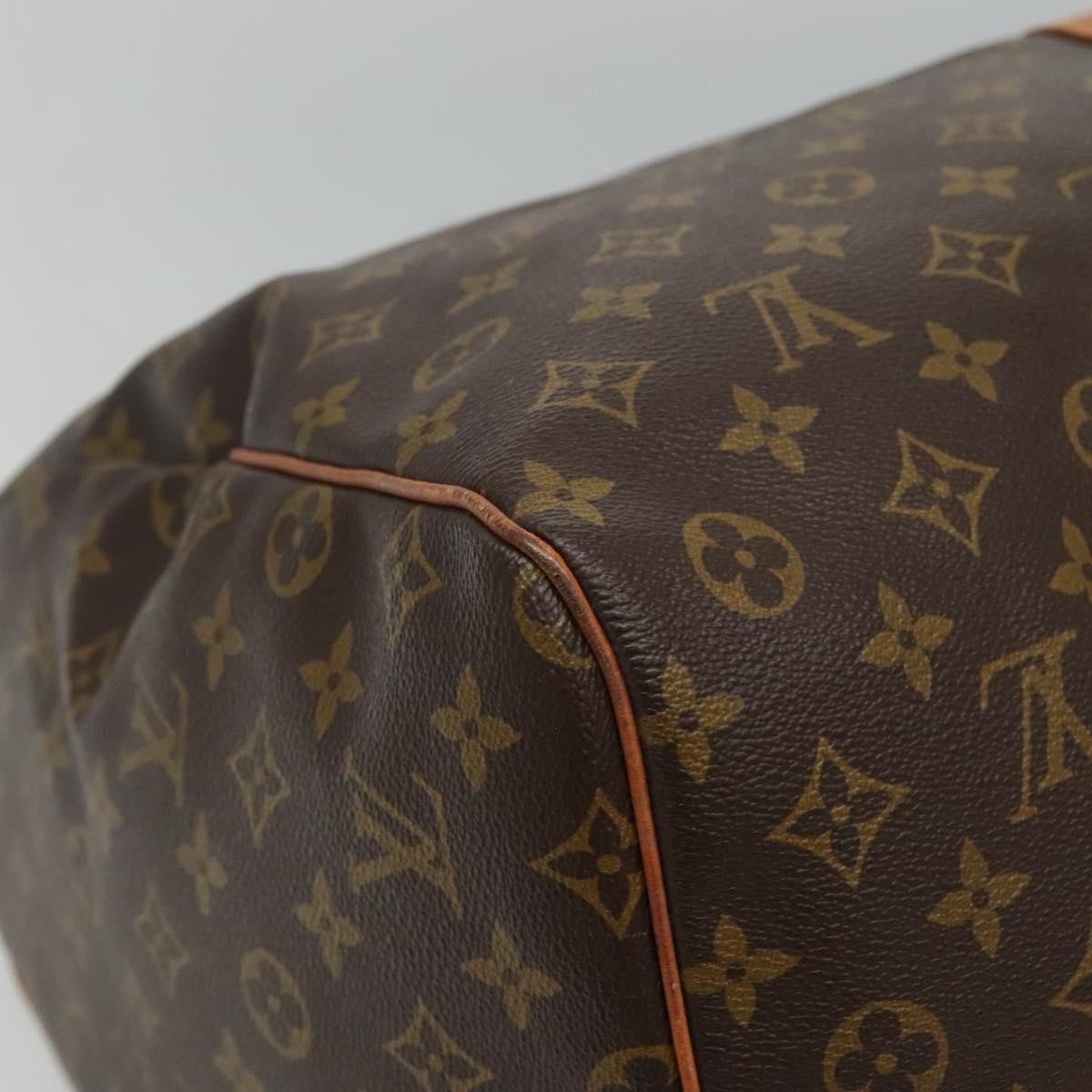 Louis Vuitton Keepall Monogram Canvas Brown Canvas Travel Bag Bag (Pre-Owned)