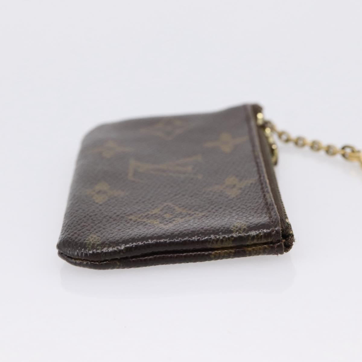 Louis Vuitton Pochette Clés Nm Canvas Brown Canvas Wallets Accessory (Pre-Owned)