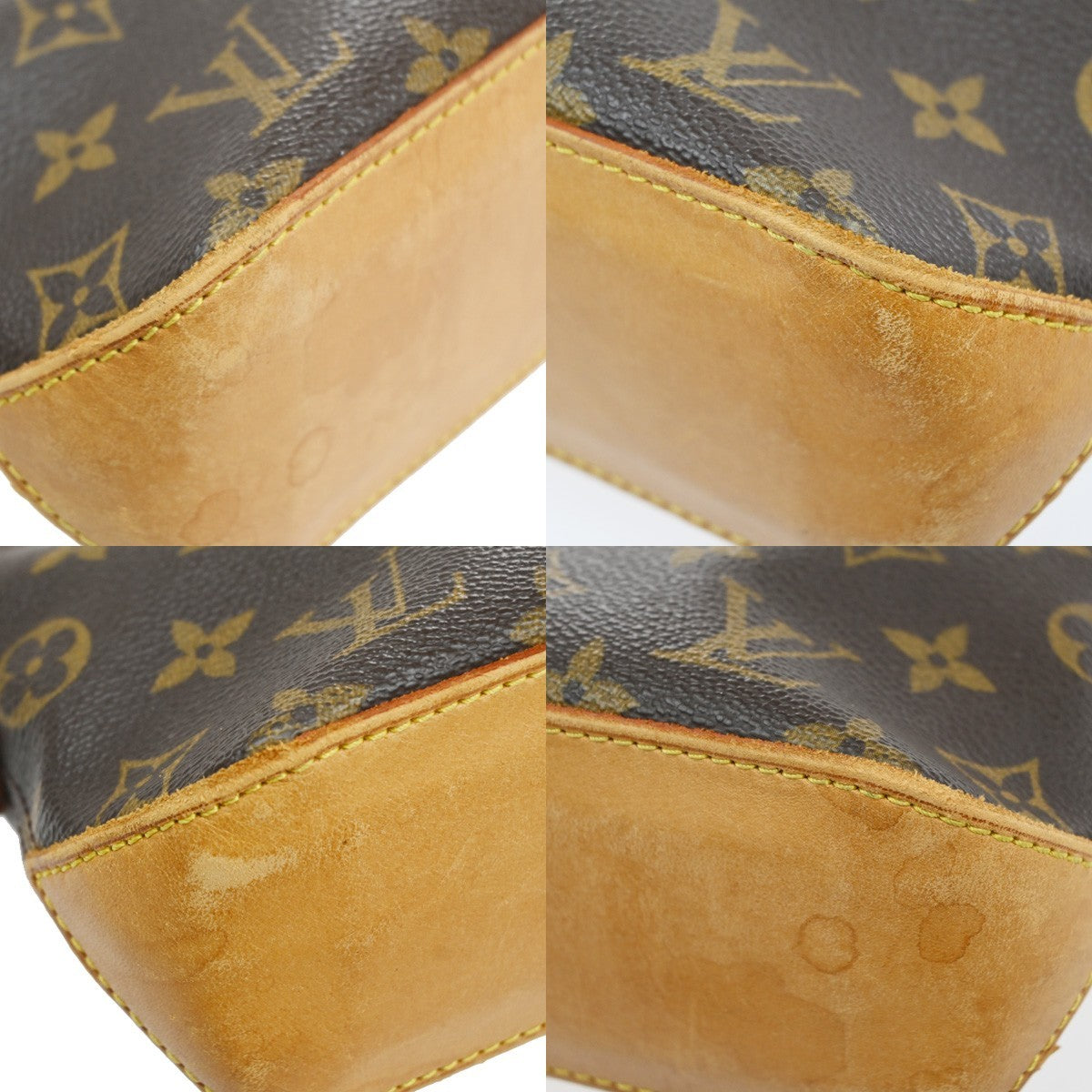 Louis Vuitton Trotteur Monogram Canvas Brown Canvas Shoulder Bag Bag (Pre-Owned)