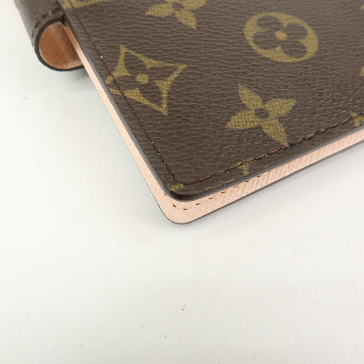 Louis Vuitton Koala Ring Agenda Cover Monogram Canvas Brown Canvas Briefcase Bag (Pre-Owned)