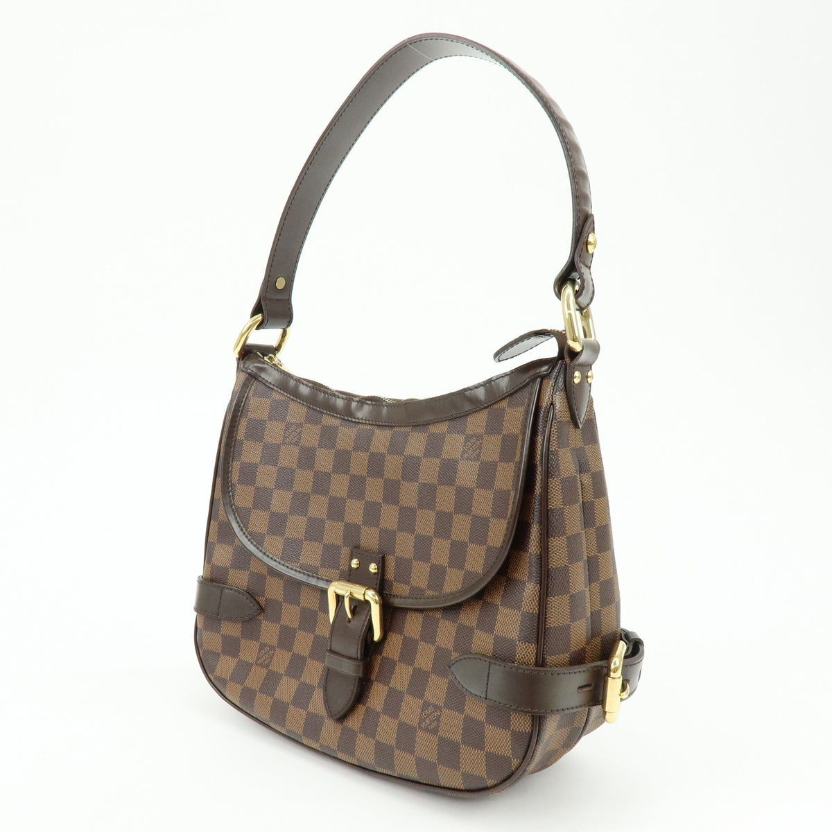 Louis Vuitton Highbury Damier Brown Canvas Handbag (Pre-Owned)