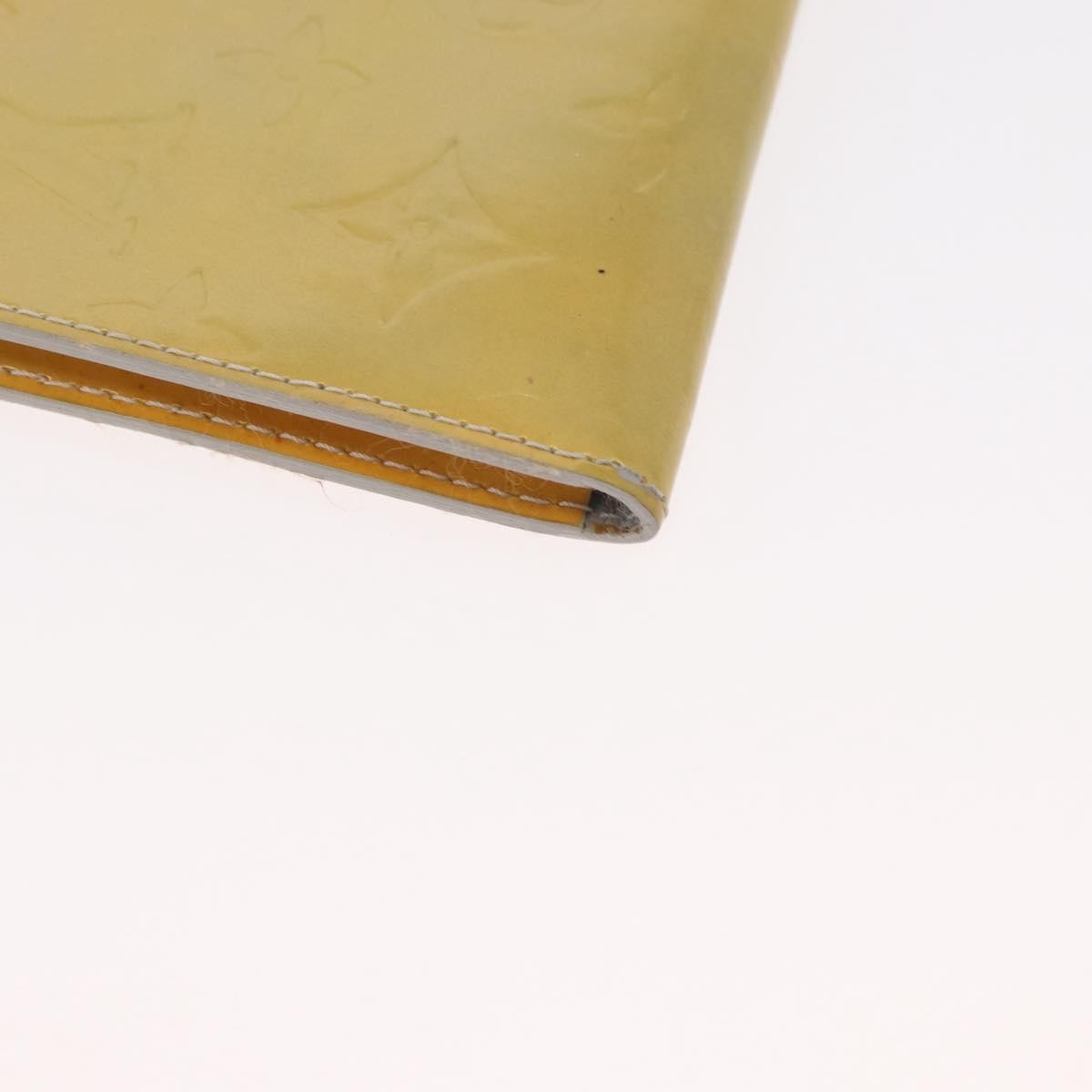 Louis Vuitton Mott Monogram Vernis Beige Patent_Leather Clutche & Pouche Bag (Pre-Owned)