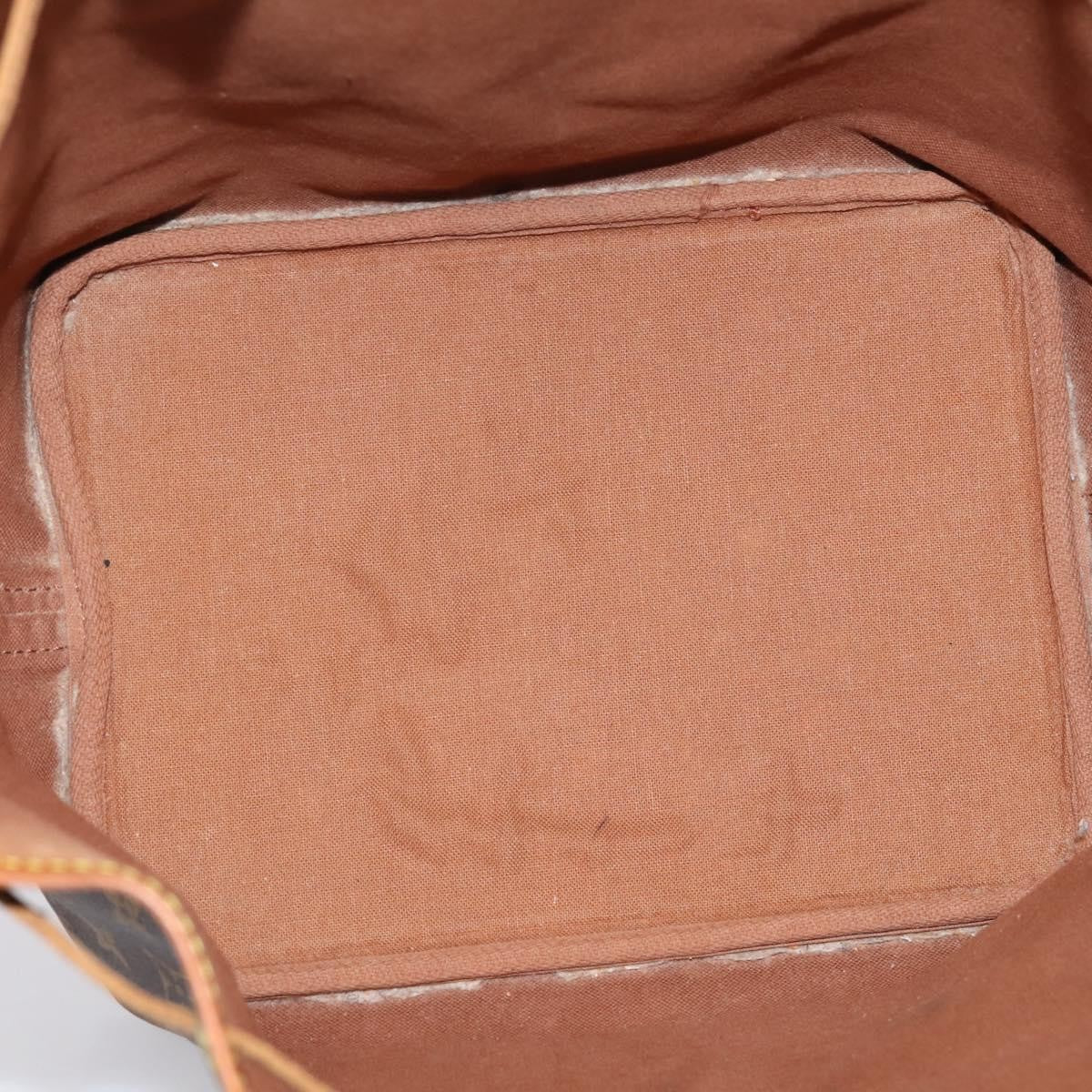 Louis Vuitton Petit Noe Monogram Canvas Brown Canvas Handbag (Pre-Owned)