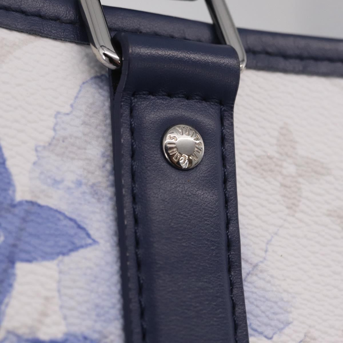 Louis Vuitton New Limited Edition Monogram Watercolor Canvas Blue Canvas Tote Bag Bag (Pre-Owned)