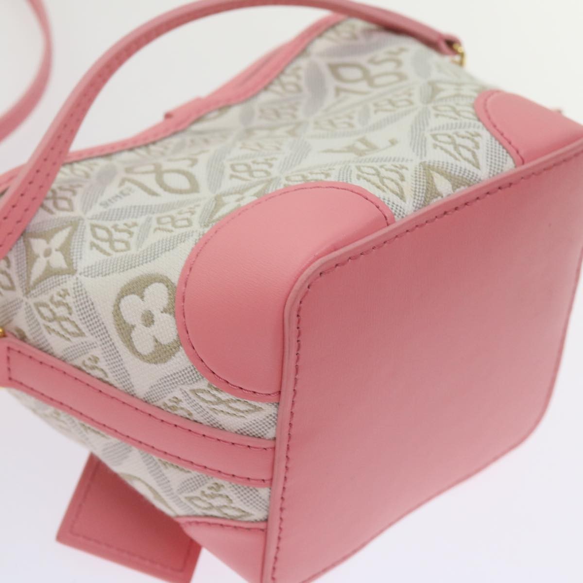 Louis Vuitton Noe Purse Limited Edition Since 1854 Monogram Jacquard Pink Canvas Shoulder Bag Bag (Pre-Owned)