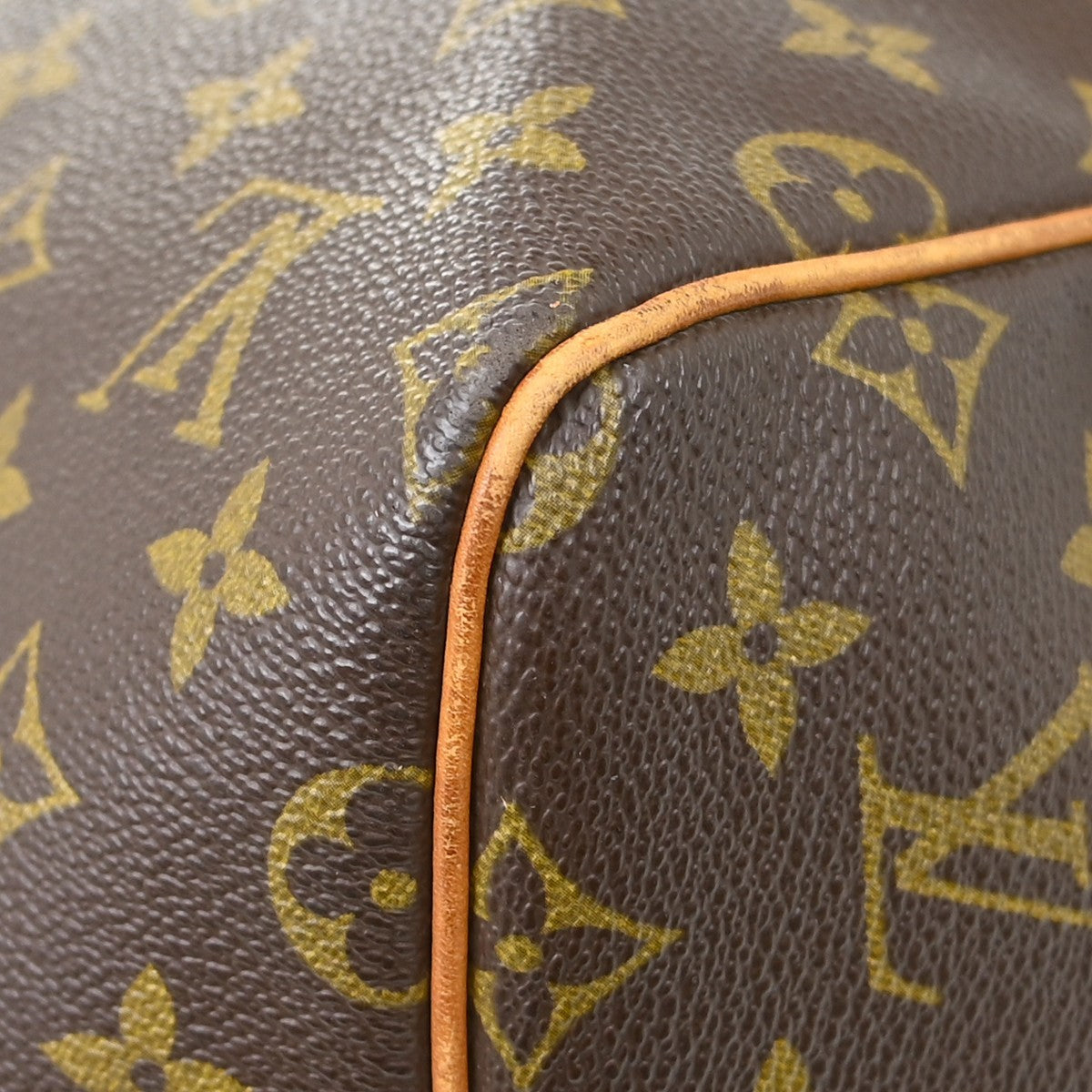 Louis Vuitton Keepall Monogram Canvas Brown Canvas Travel Bag Bag (Pre-Owned)