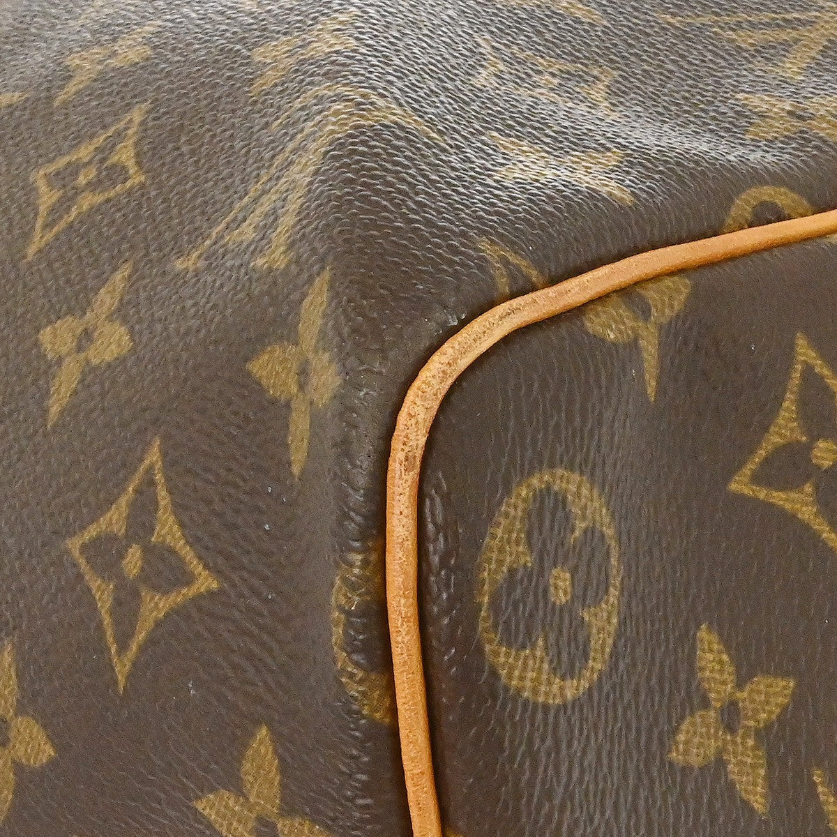 Louis Vuitton Keepall Monogram Canvas Brown Canvas Travel Bag Bag (Pre-Owned)