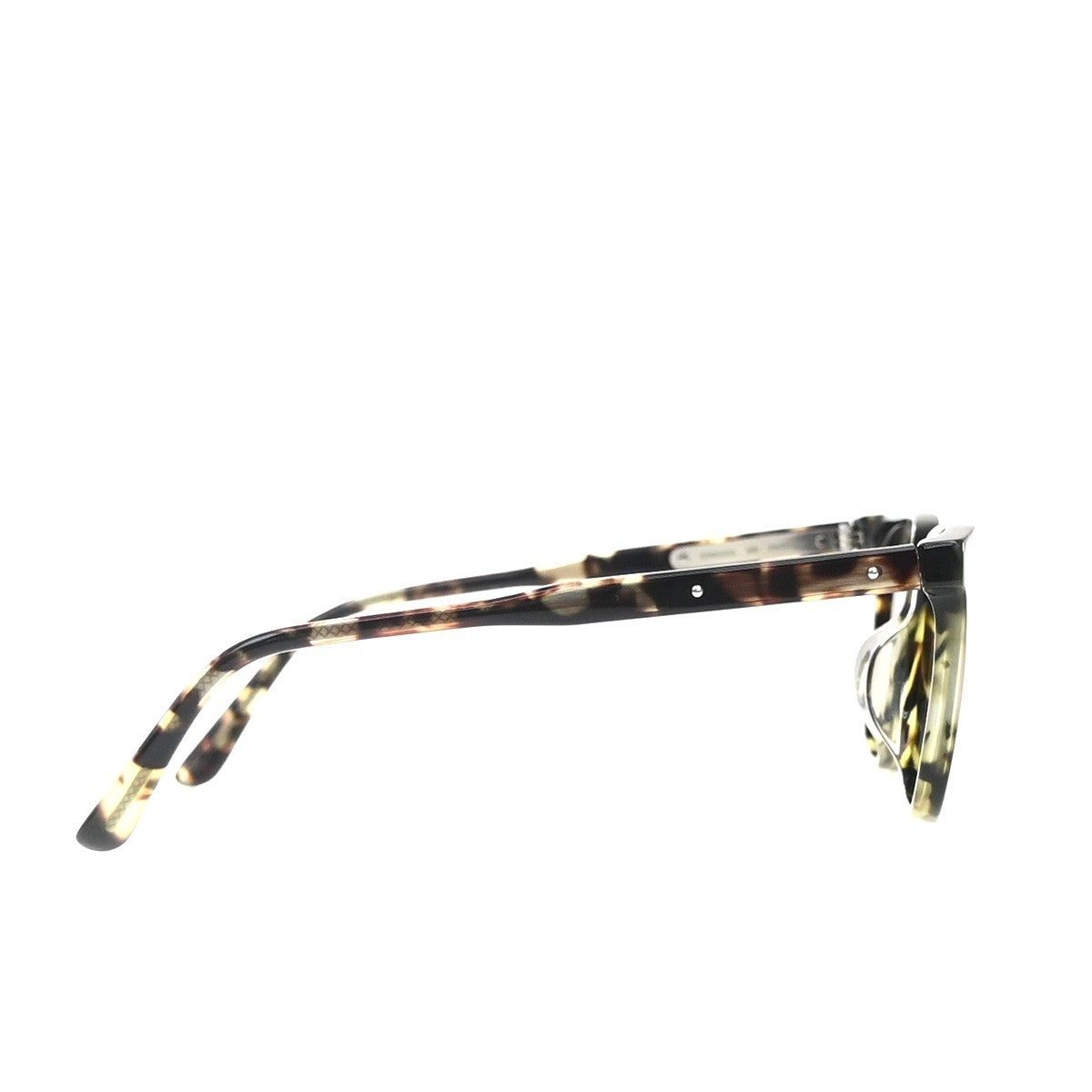 Bottega Veneta Intrecciato Plastic Brown Plastic Sunglasse Accessory (Pre-Owned)