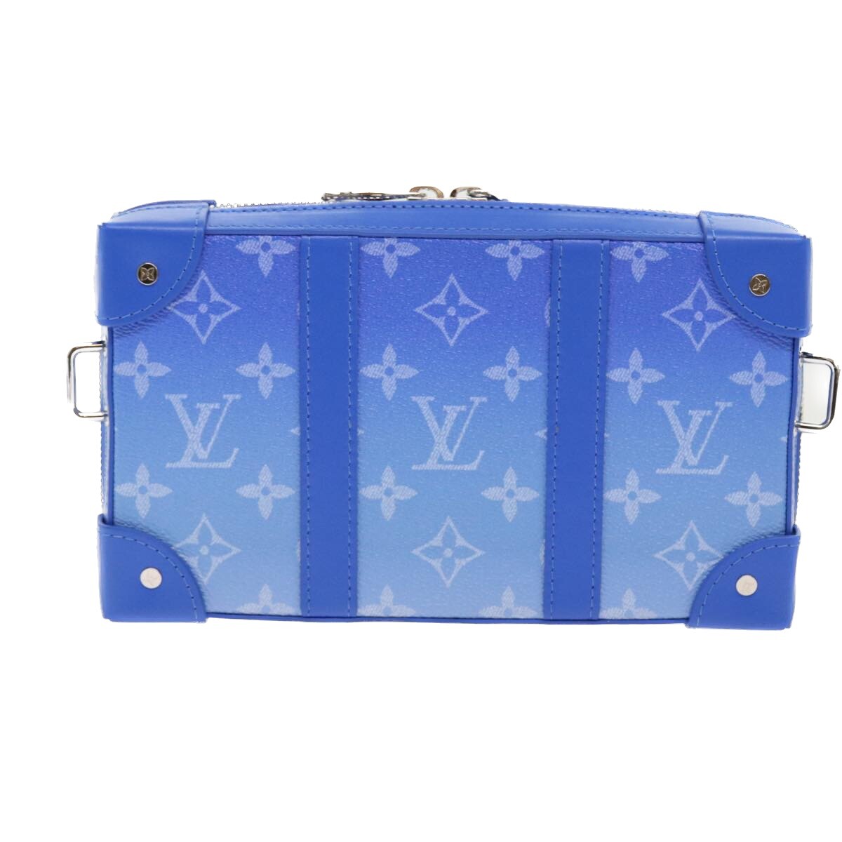 Louis Vuitton Soft Trunk Limited Edition Monogram Clouds Blue Canvas Bag (Pre-Owned)