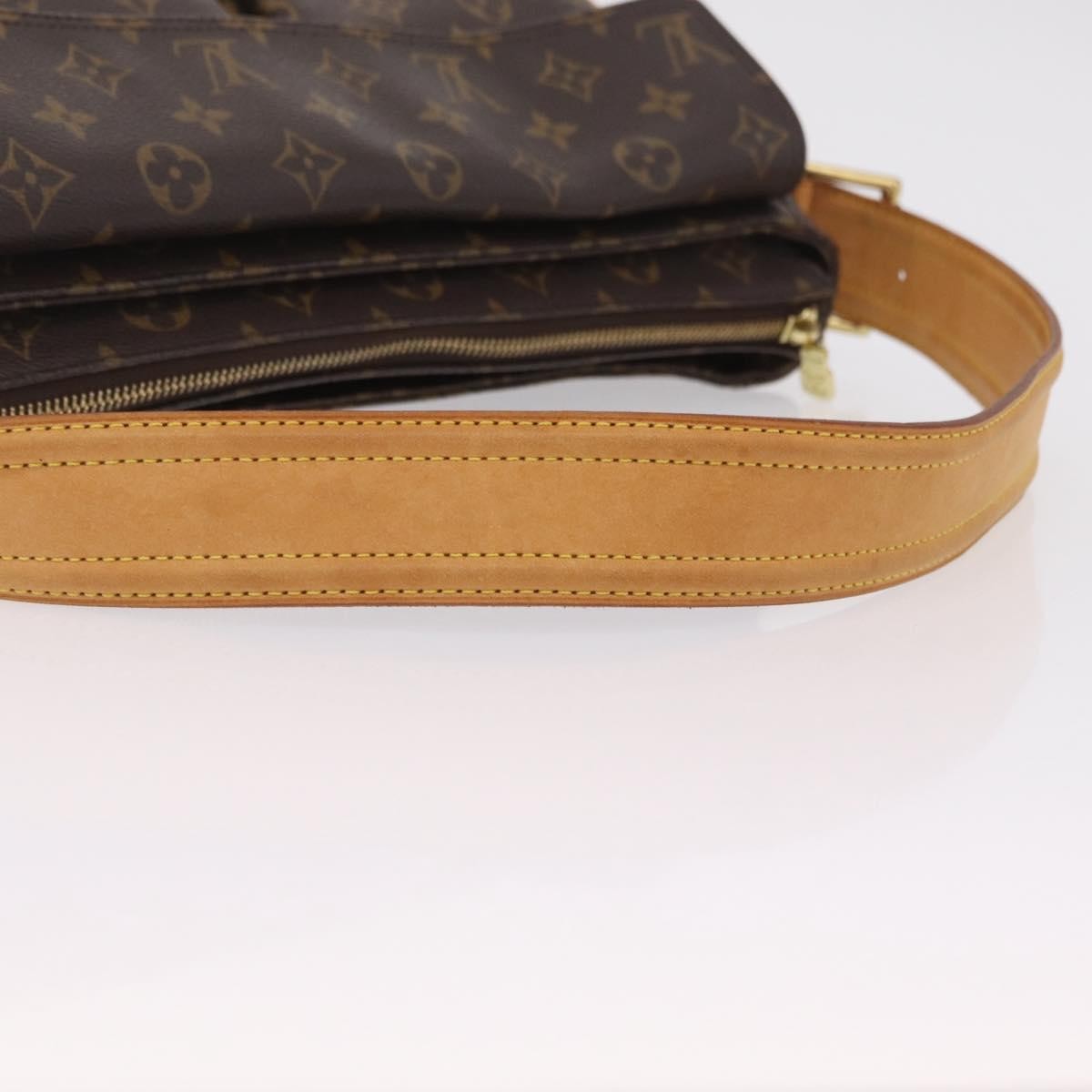 Louis Vuitton Viva Cite Monogram Canvas Brown Canvas Handbag (Pre-Owned)