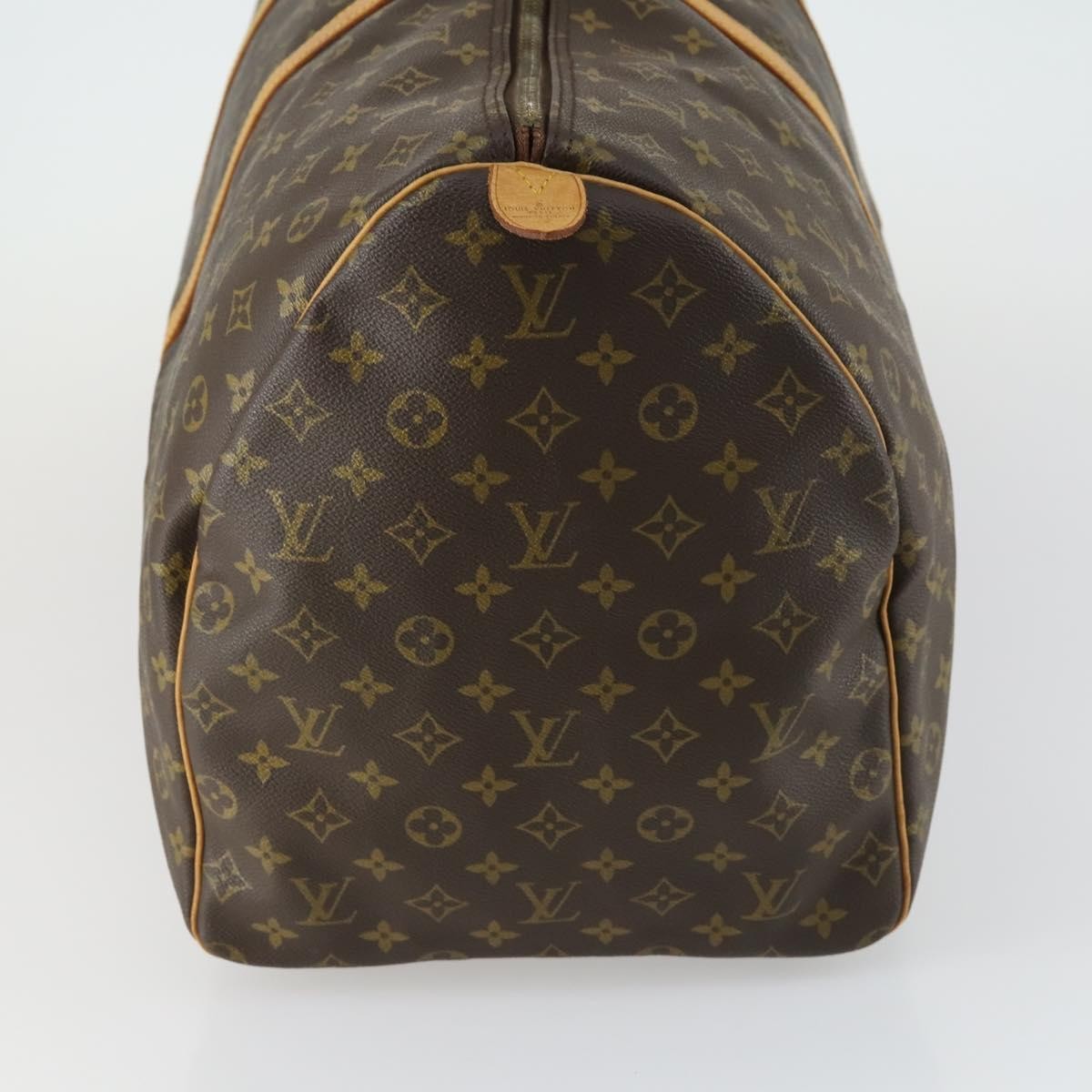 Louis Vuitton Keepall Monogram Canvas Brown Canvas Travel Bag Bag (Pre-Owned)