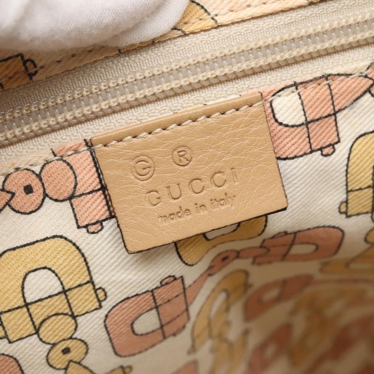Gucci Original Messenger Gg Canvas Beige Canvas Shoulder Bag Bag (Pre-Owned)