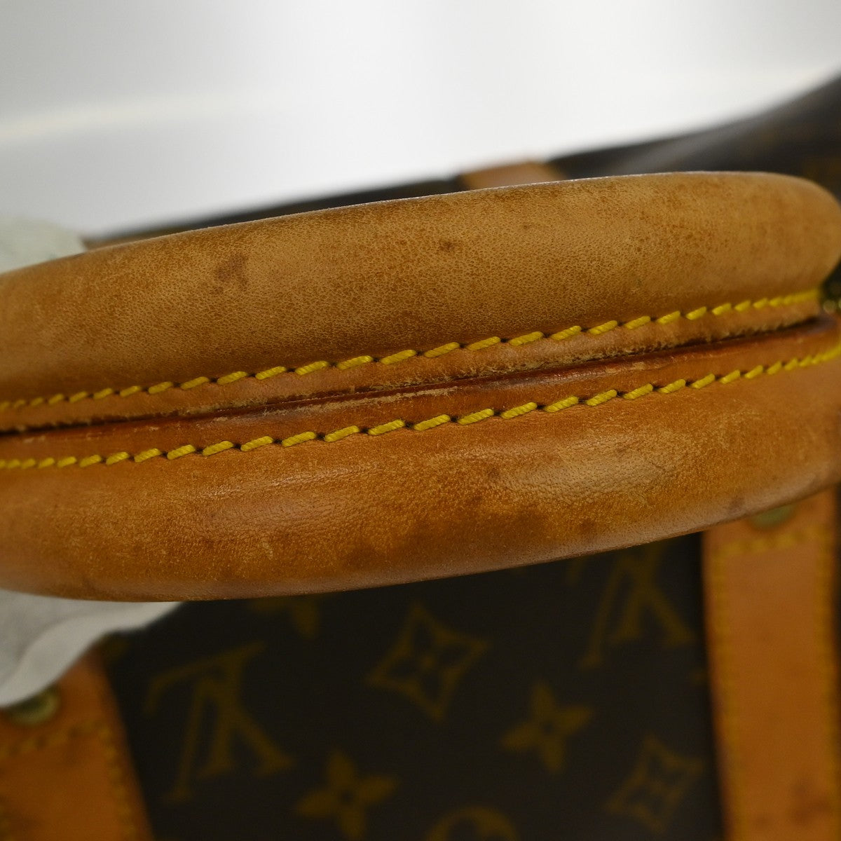 Louis Vuitton Keepall Monogram Canvas Brown Canvas Travel Bag Bag (Pre-Owned)