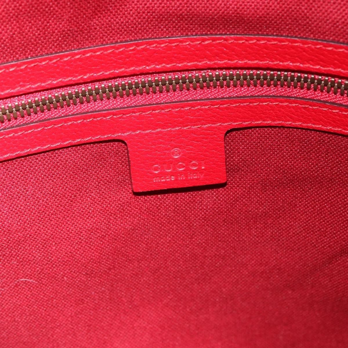 Gucci Logo Drawstring Striped Canvas Multicolour Canvas Backpack Bag (Pre-Owned)