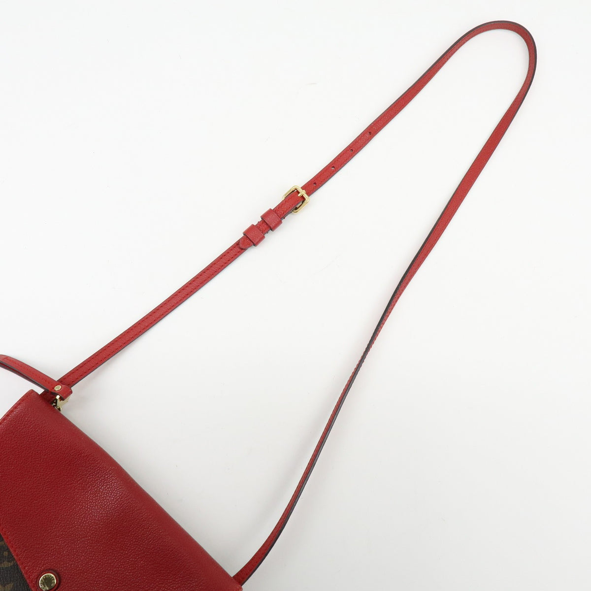 Louis Vuitton Twice Monogram Canvas And Leather Brown Canvas Handbag (Pre-Owned)