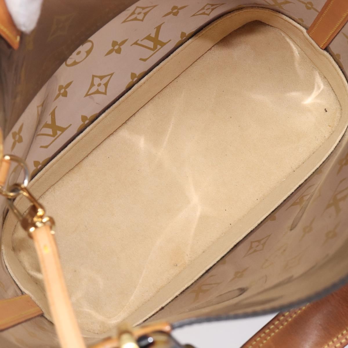 Louis Vuitton Sac Ambre Monogram Vinyl Brown Plastic Handbag (Pre-Owned)