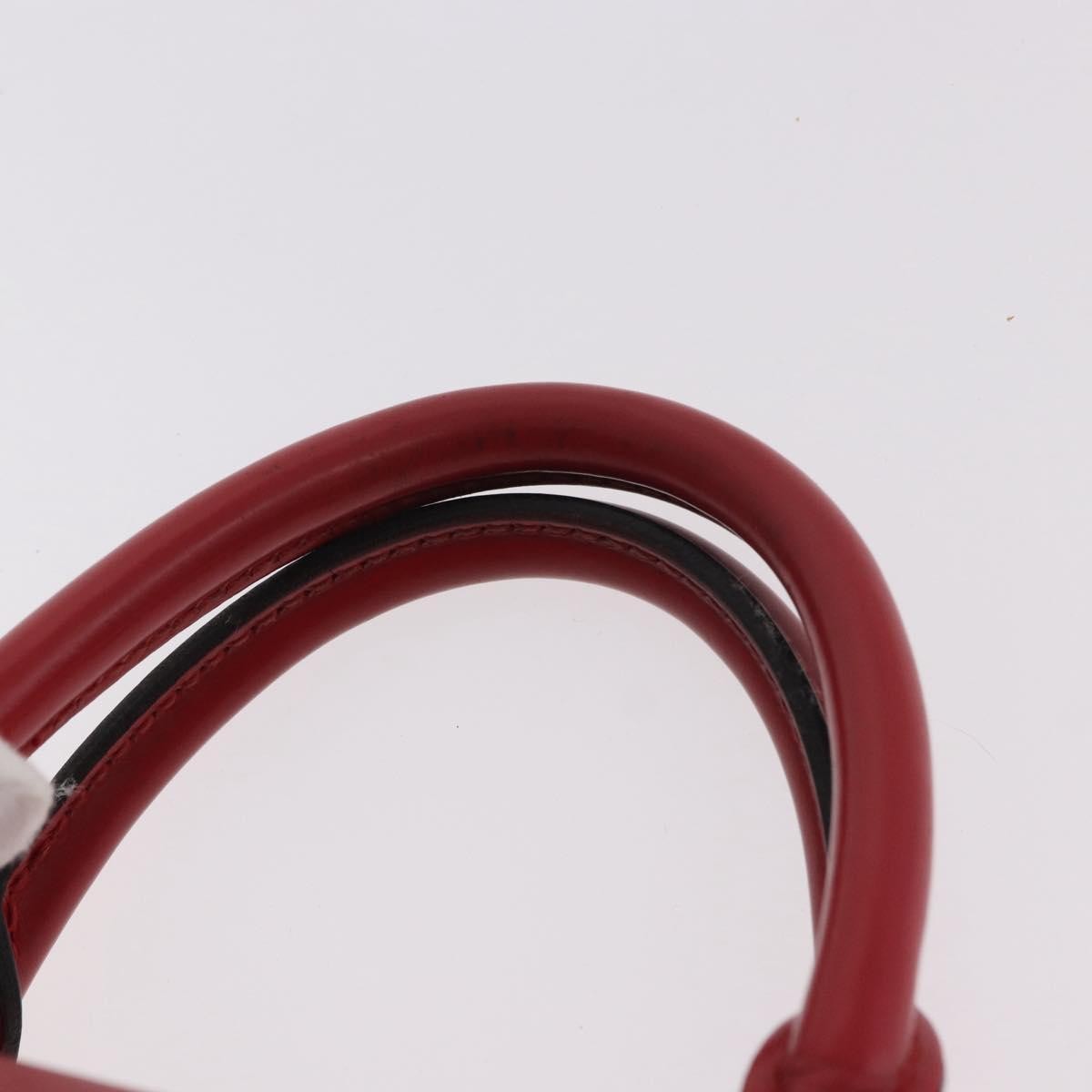 Louis Vuitton Speedy Epi Leather Red Leather Handbag (Pre-Owned)