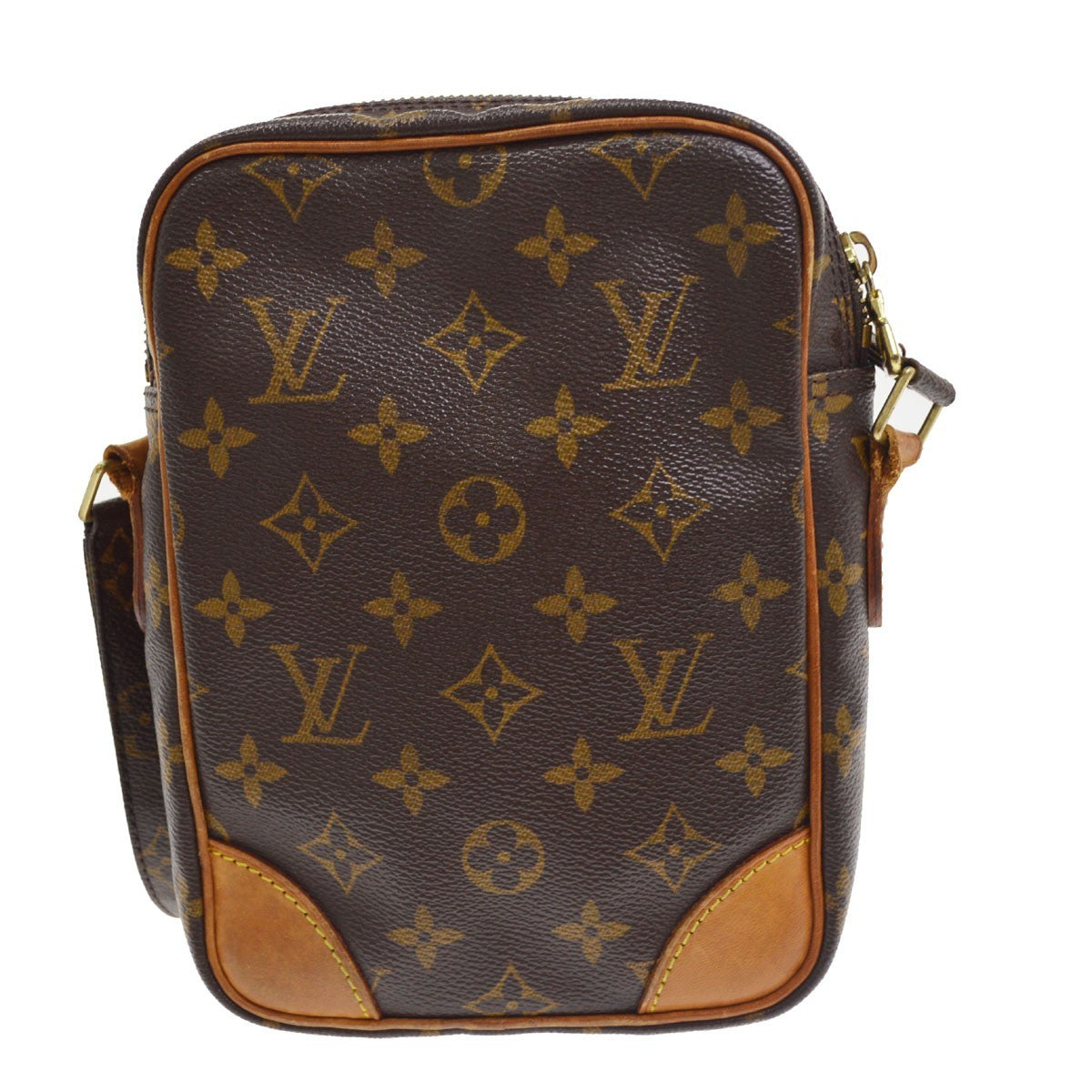 Louis Vuitton Amazone Monogram Canvas Brown Canvas Shoulder Bag Bag (Pre-Owned)