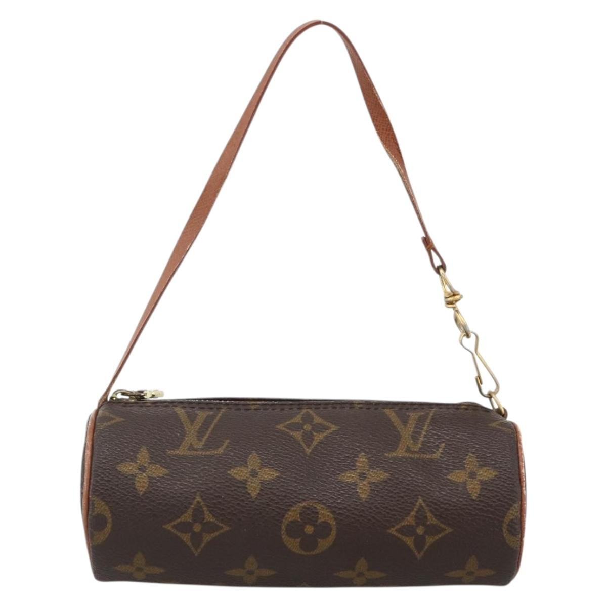 Louis Vuitton Papillon Pochette Monogram Canvas Brown Canvas Clutche & Pouche Bag (Pre-Owned)