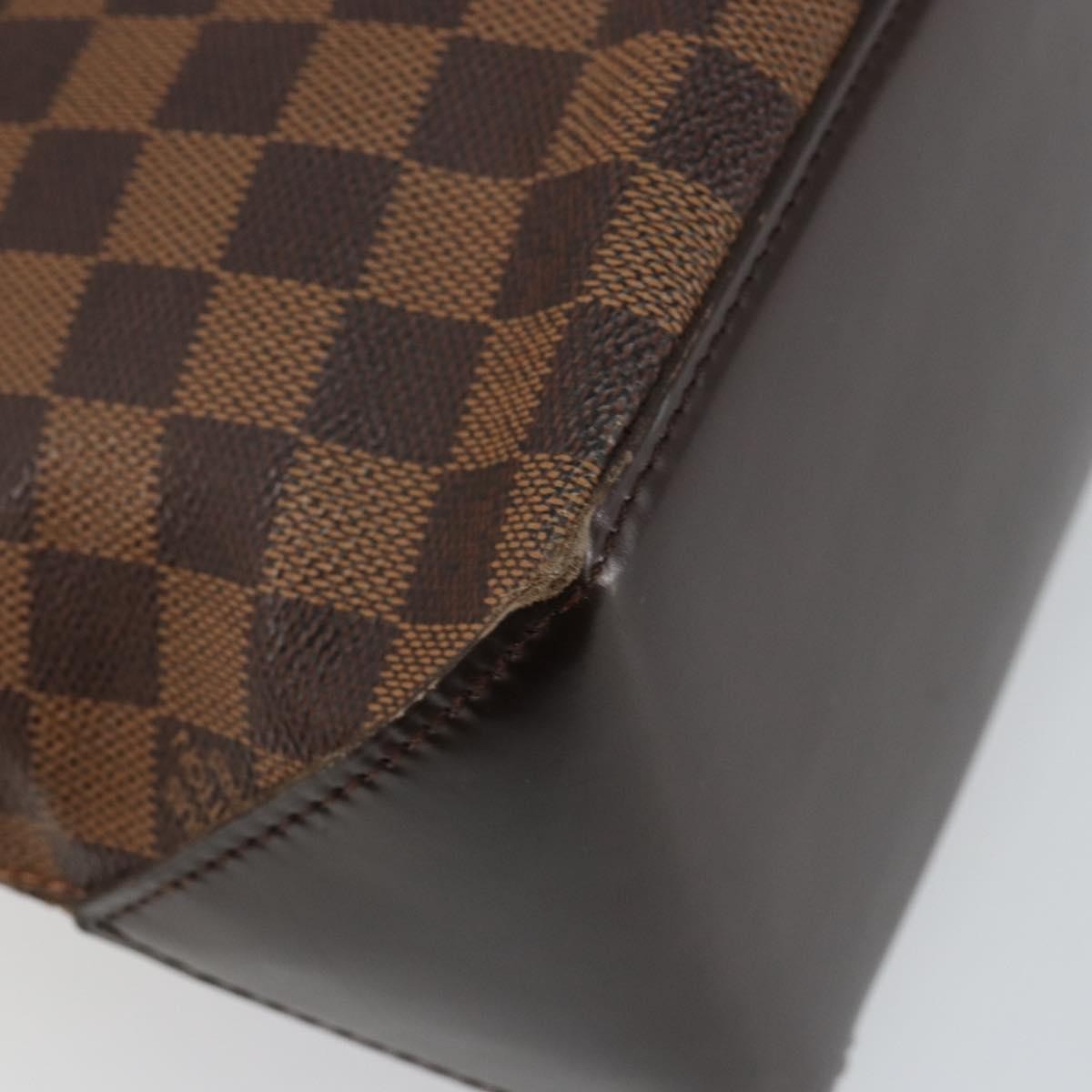 Louis Vuitton Cabas Piano Damier Brown Canvas Tote Bag Bag (Pre-Owned)
