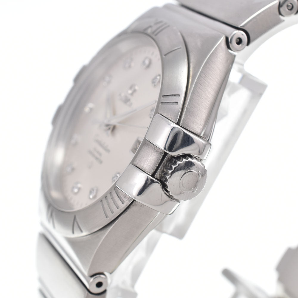 Omega Constellation Co-Axial Chronometer Automatic Stainless Steel With Diamond Markers Watch (Pre-Owned)