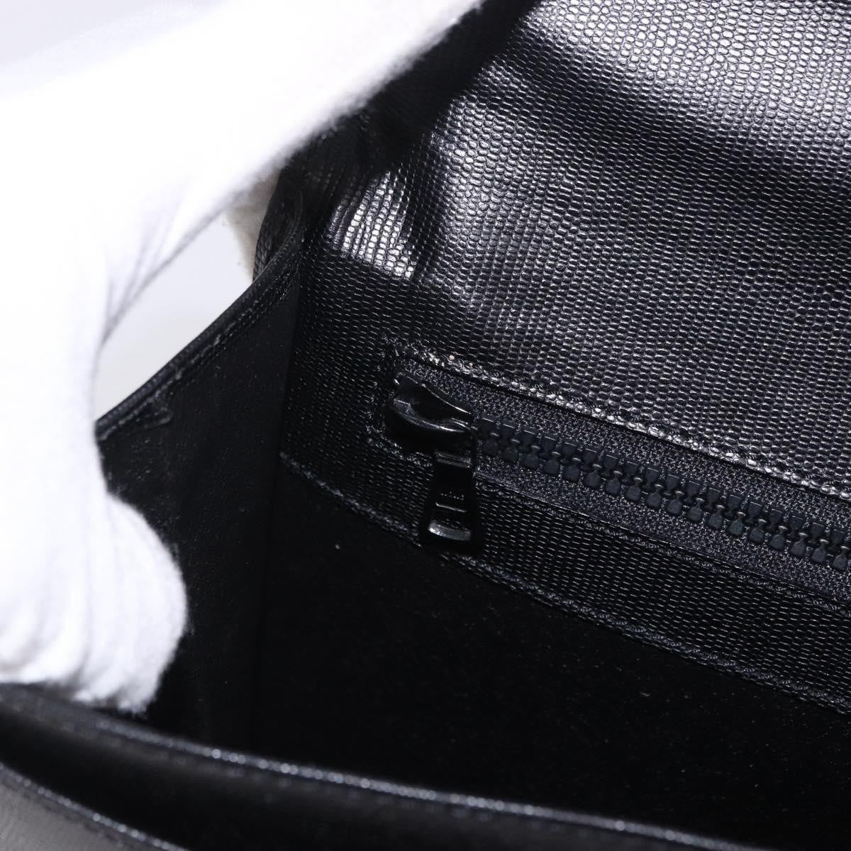 Celine Cartable Business Leather Black Leather Briefcase Bag (Pre-Owned)