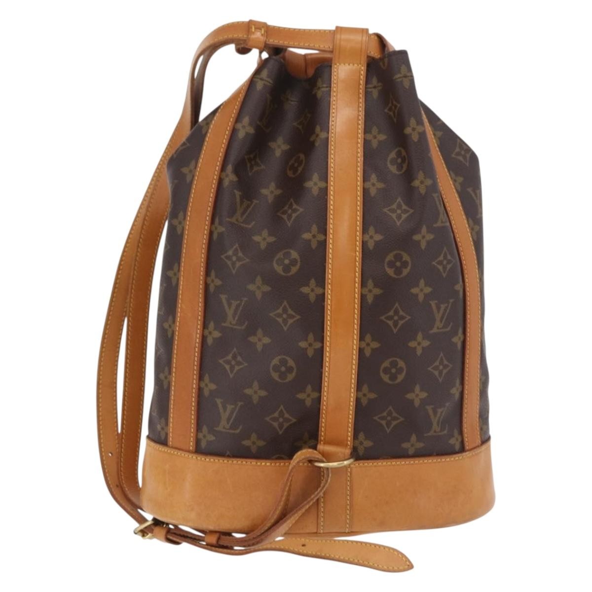Louis Vuitton Randonnee Monogram Canvas Multicolour Canvas Backpack Bag (Pre-Owned)