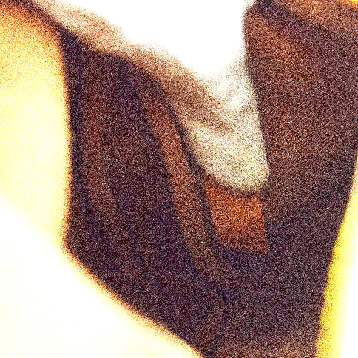 Louis Vuitton Saumur Monogram Canvas Brown Canvas Shoulder Bag Bag (Pre-Owned)