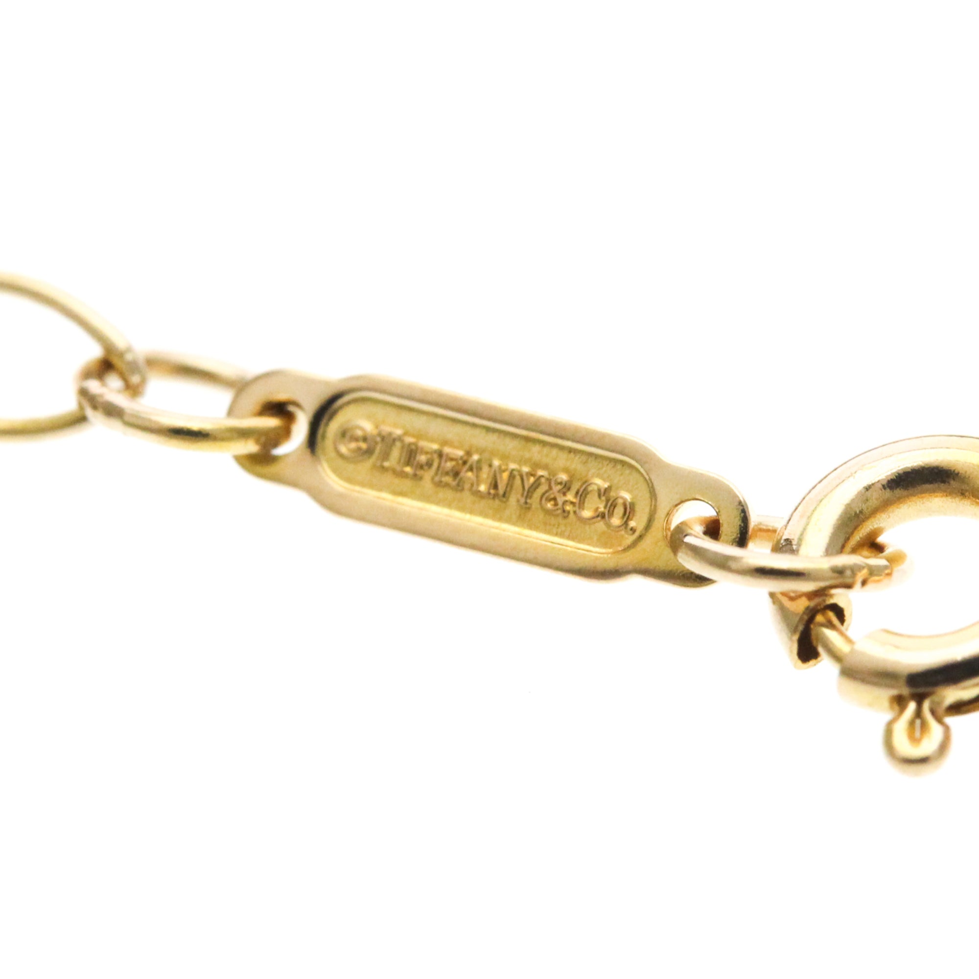 Tiffany & Co. Enchant Heart Key Pendant 18K Rose Gold With Diamond Gold Pink_Gold Necklace Jewelry (Pre-Owned)