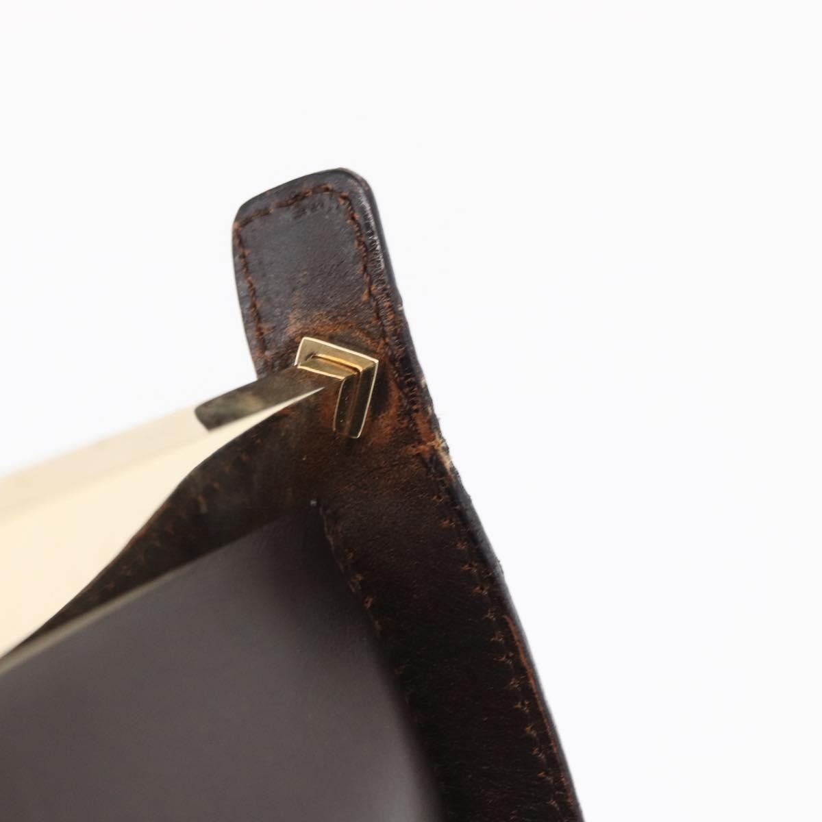 Gucci Vintage Leather Brown Leather Shoulder Bag Bag (Pre-Owned)