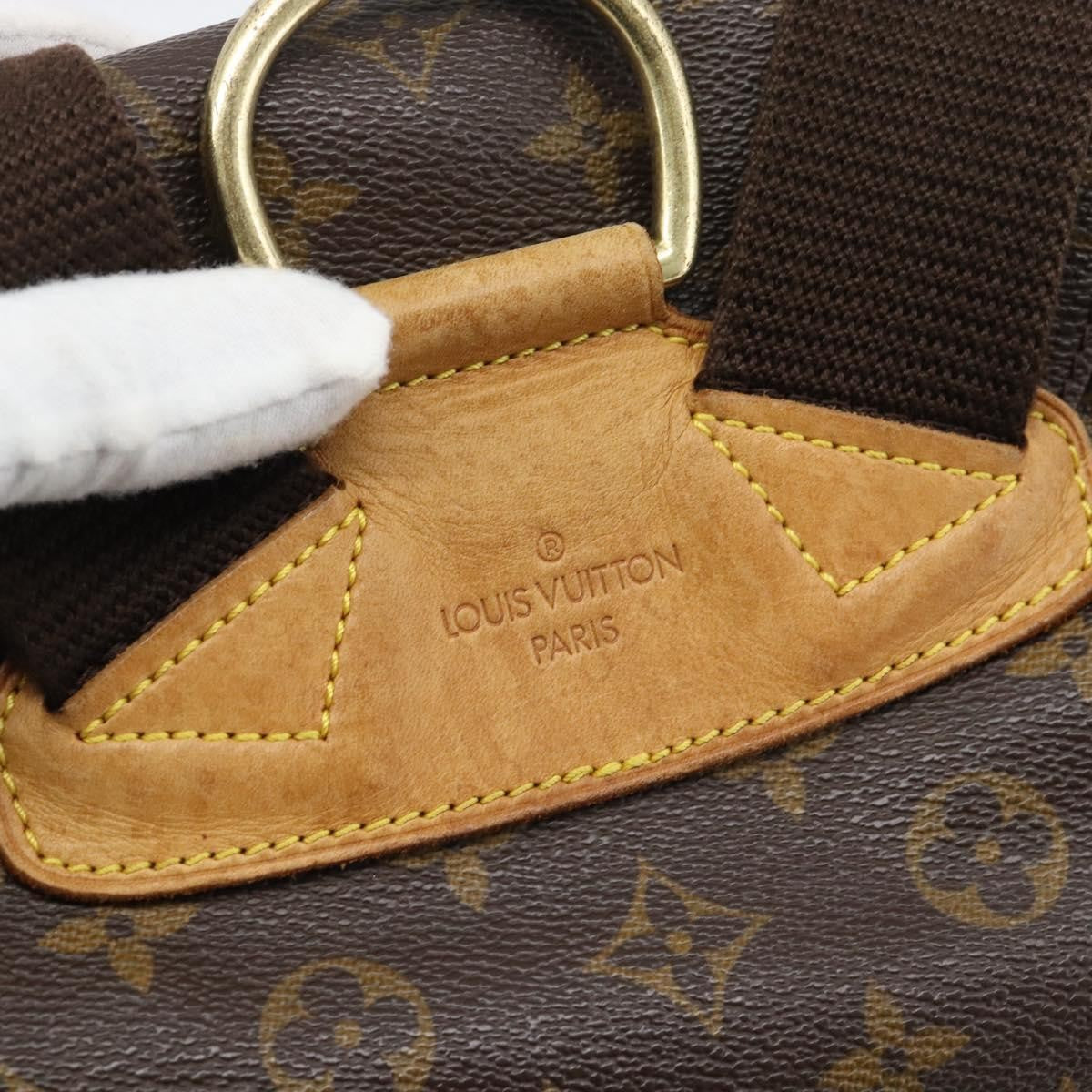 Louis Vuitton Vintage Montsouris Monogram Canvas Brown Canvas Backpack Bag (Pre-Owned)