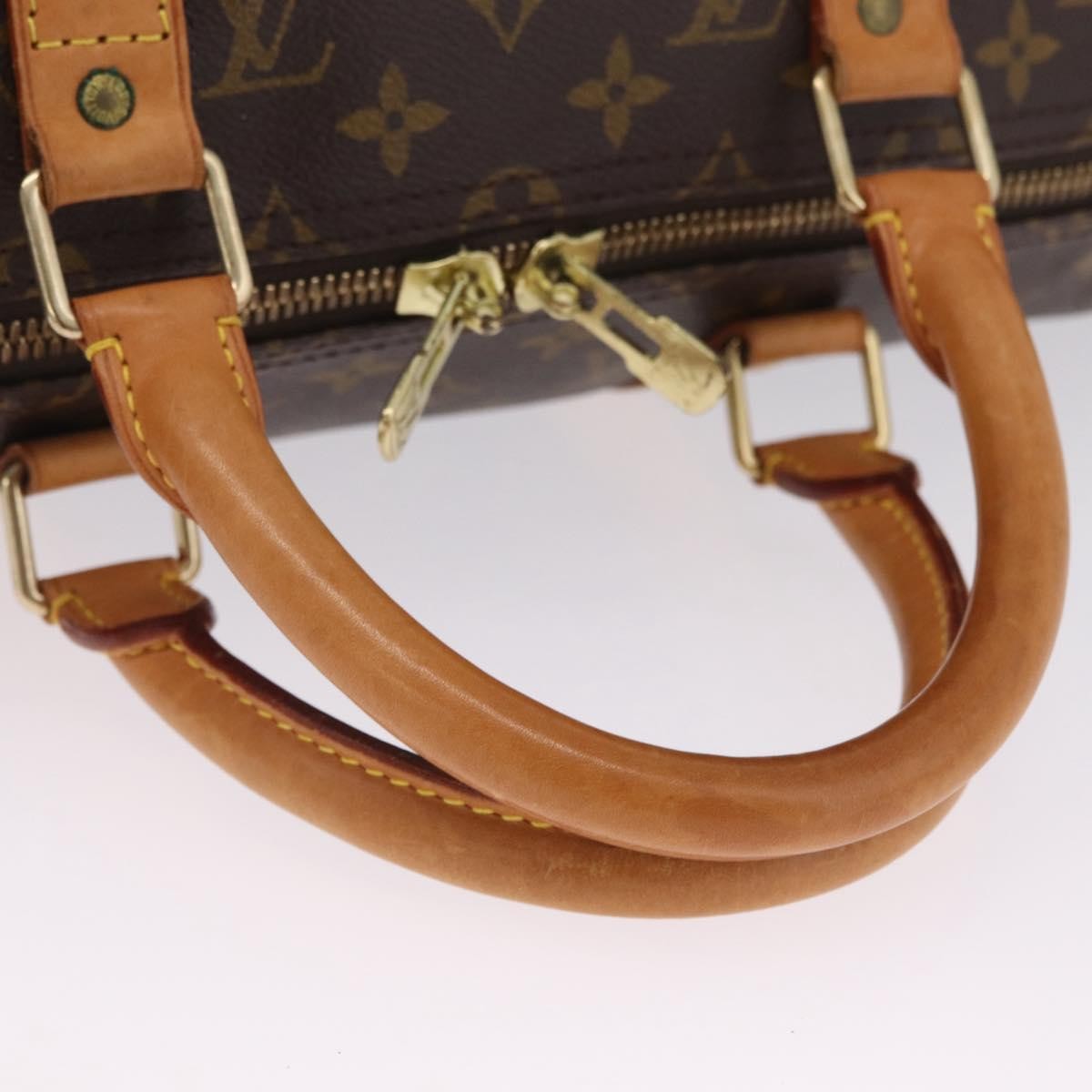 Louis Vuitton Keepall Monogram Canvas Brown Canvas Travel Bag Bag (Pre-Owned)