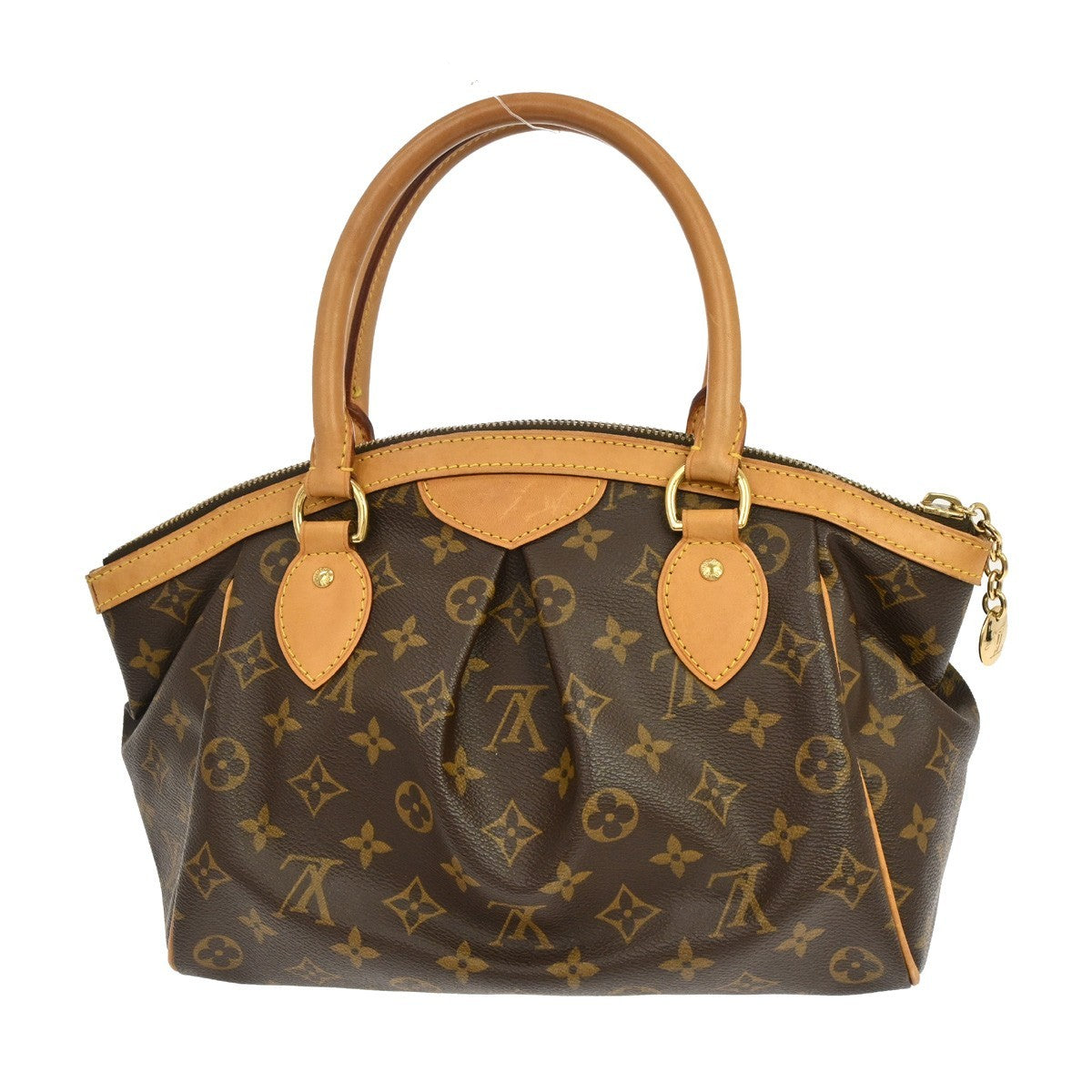 Louis Vuitton Tivoli Monogram Canvas Brown Canvas Handbag (Pre-Owned)