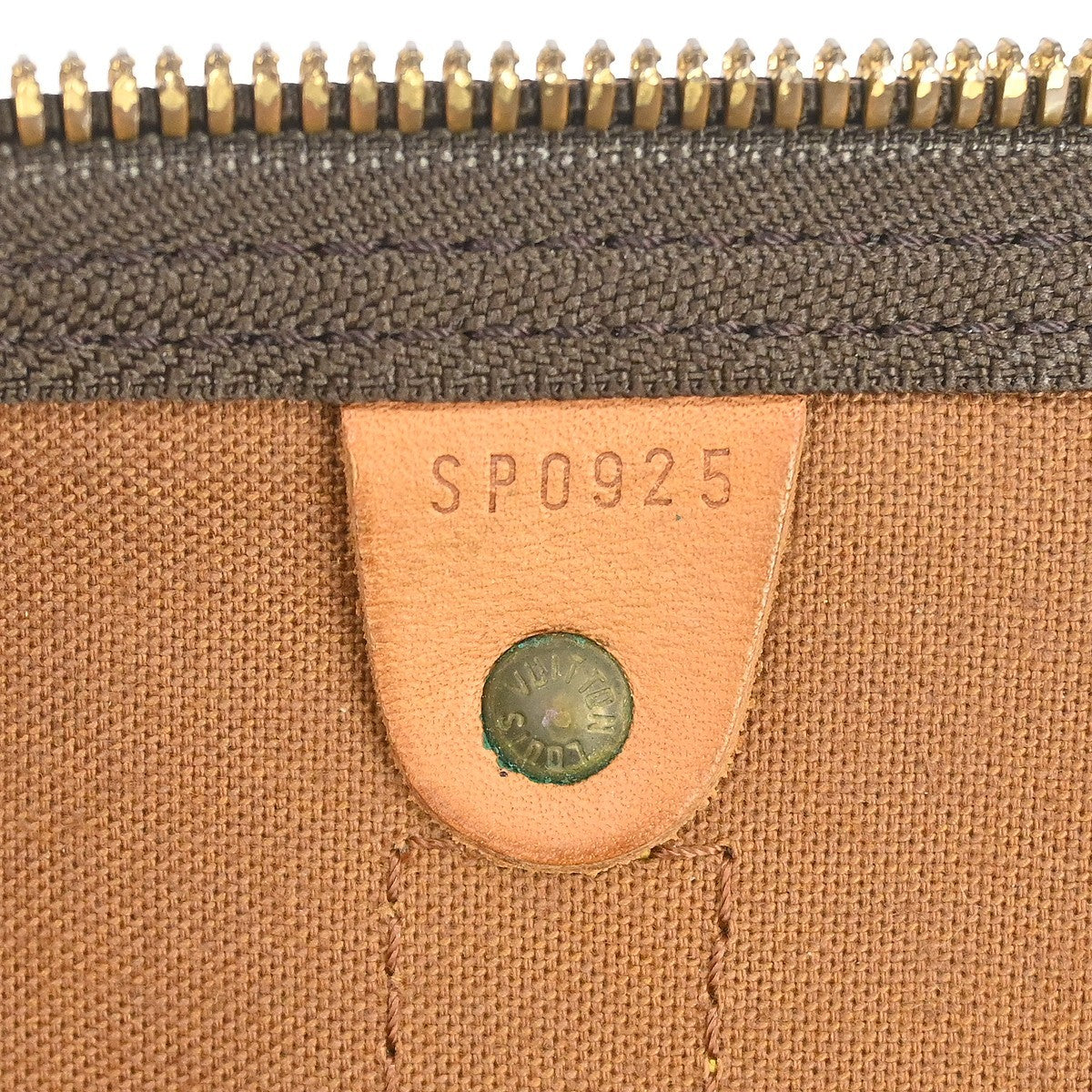 Louis Vuitton Keepall Monogram Canvas Brown Canvas Travel Bag Bag (Pre-Owned)